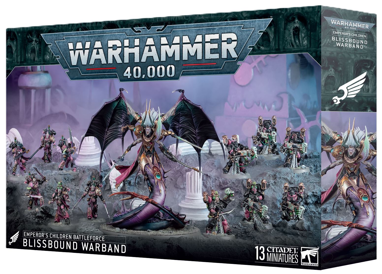 Warhammer 40K Emperor's Children Blissbound Warband Battleforce Warhammer 40K Emperor's Children Blissbound Warband Battleforce