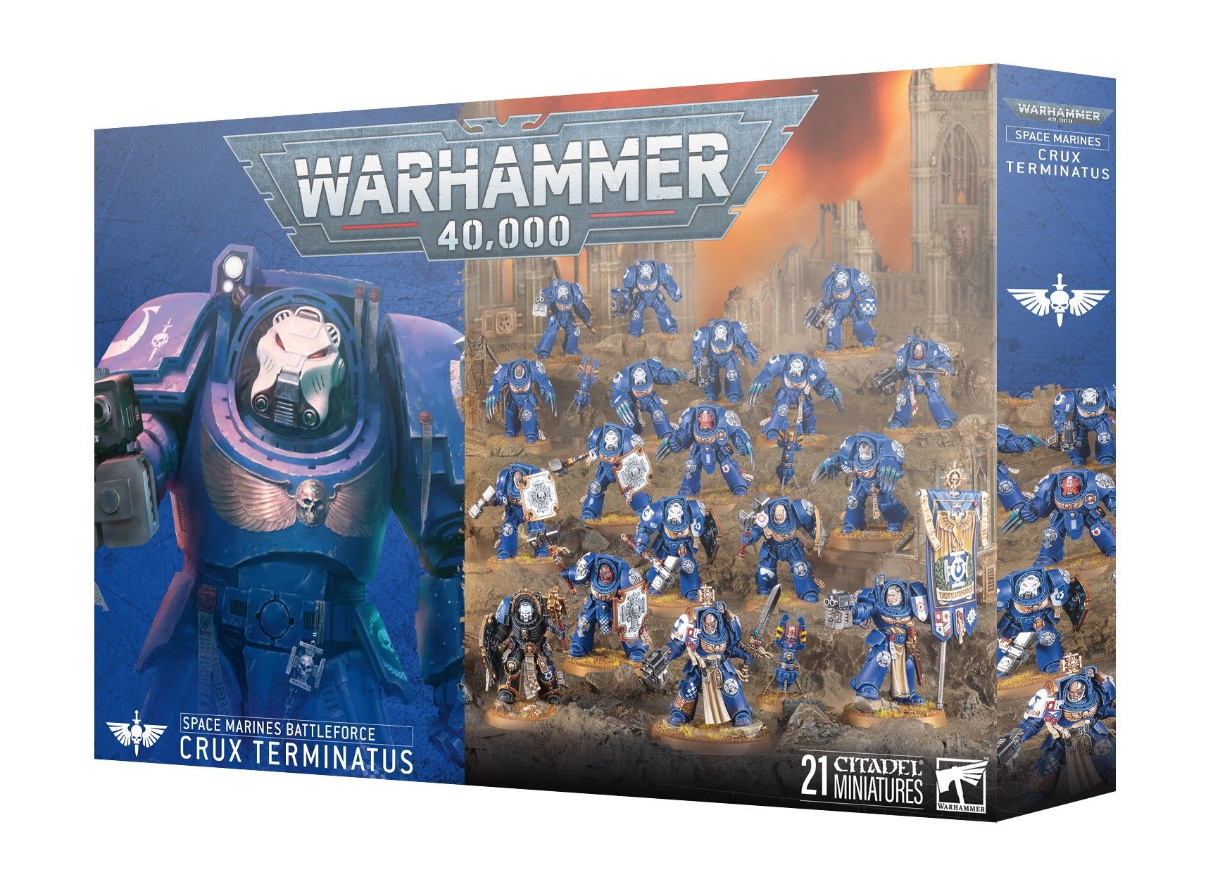 Warhammer 40K Space Marines Crux Terminatus Battleforce Army Set - Preorder