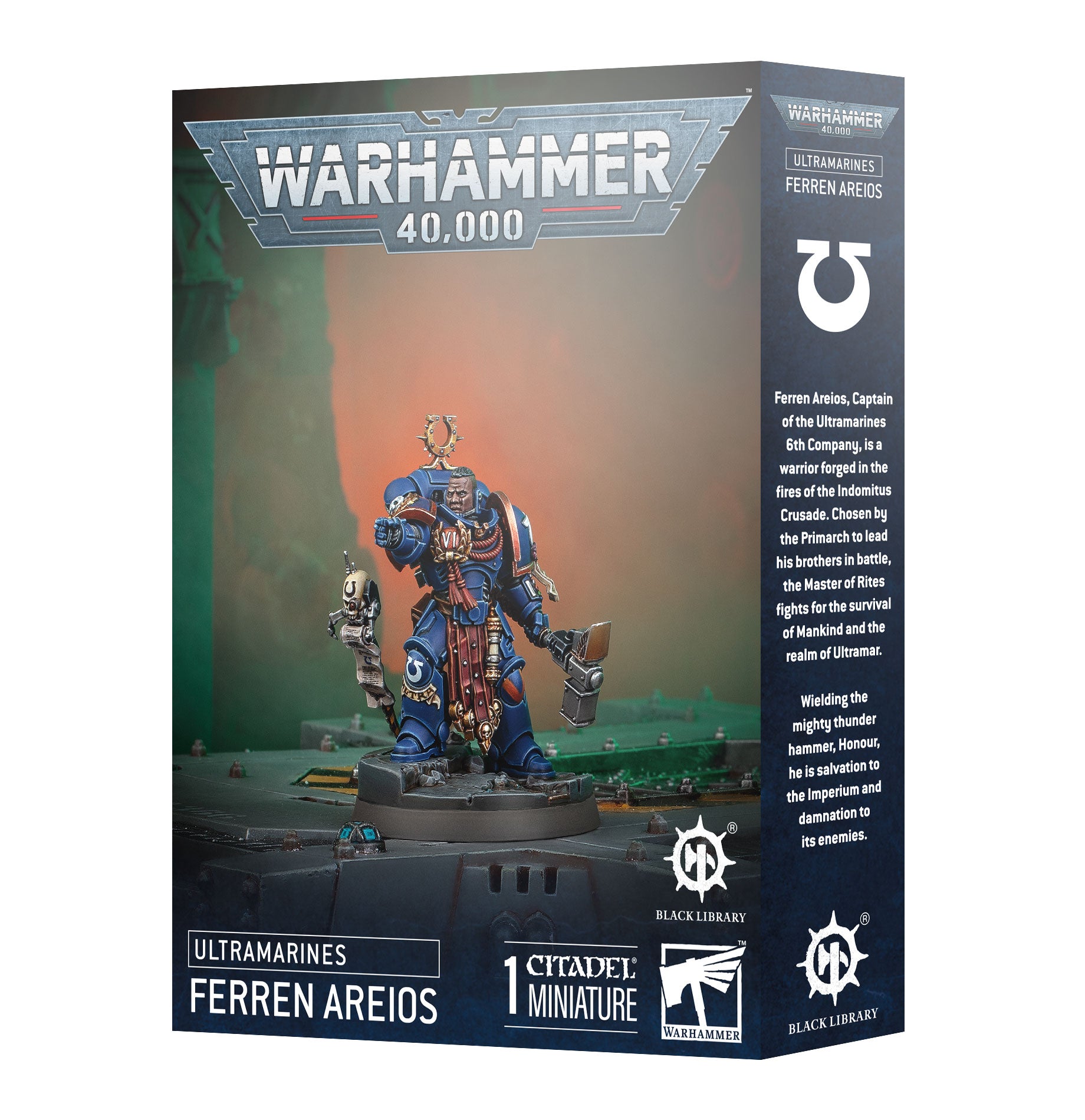 Warhammer 40K Ultramarines Ferren Areios