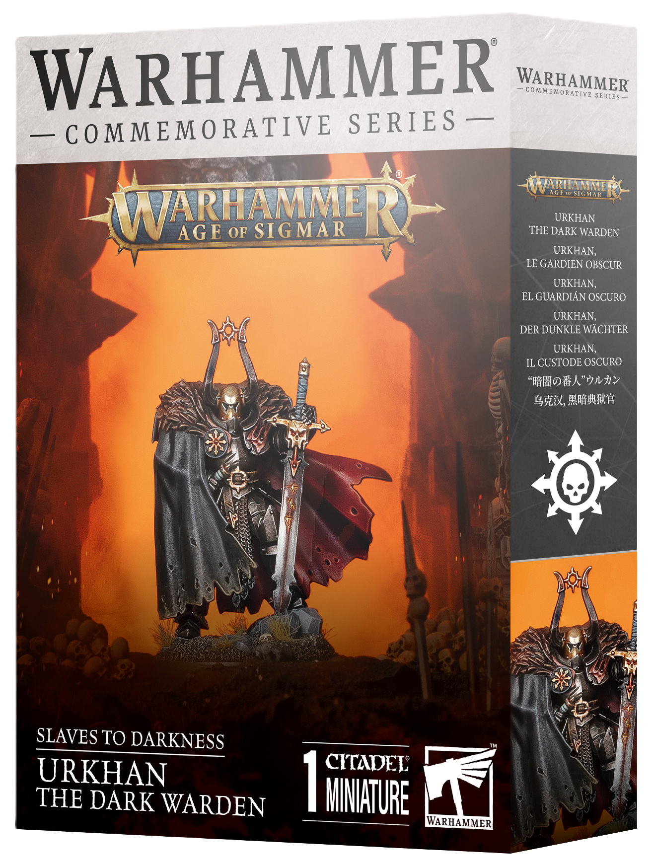 Warhammer Urkhan the Dark Warden 全新品 Warhammer AoS Slaves to Darkness Urkhan the Dark Warden