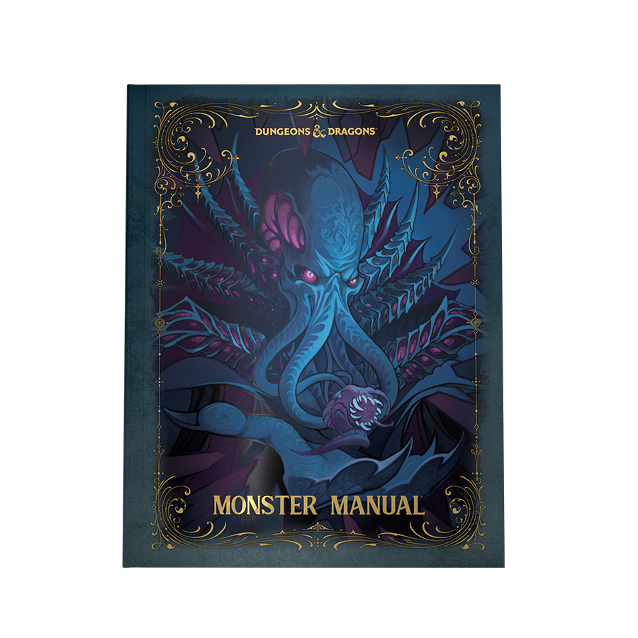 D&D 2024 Monster Manual Alternate Art Cover
