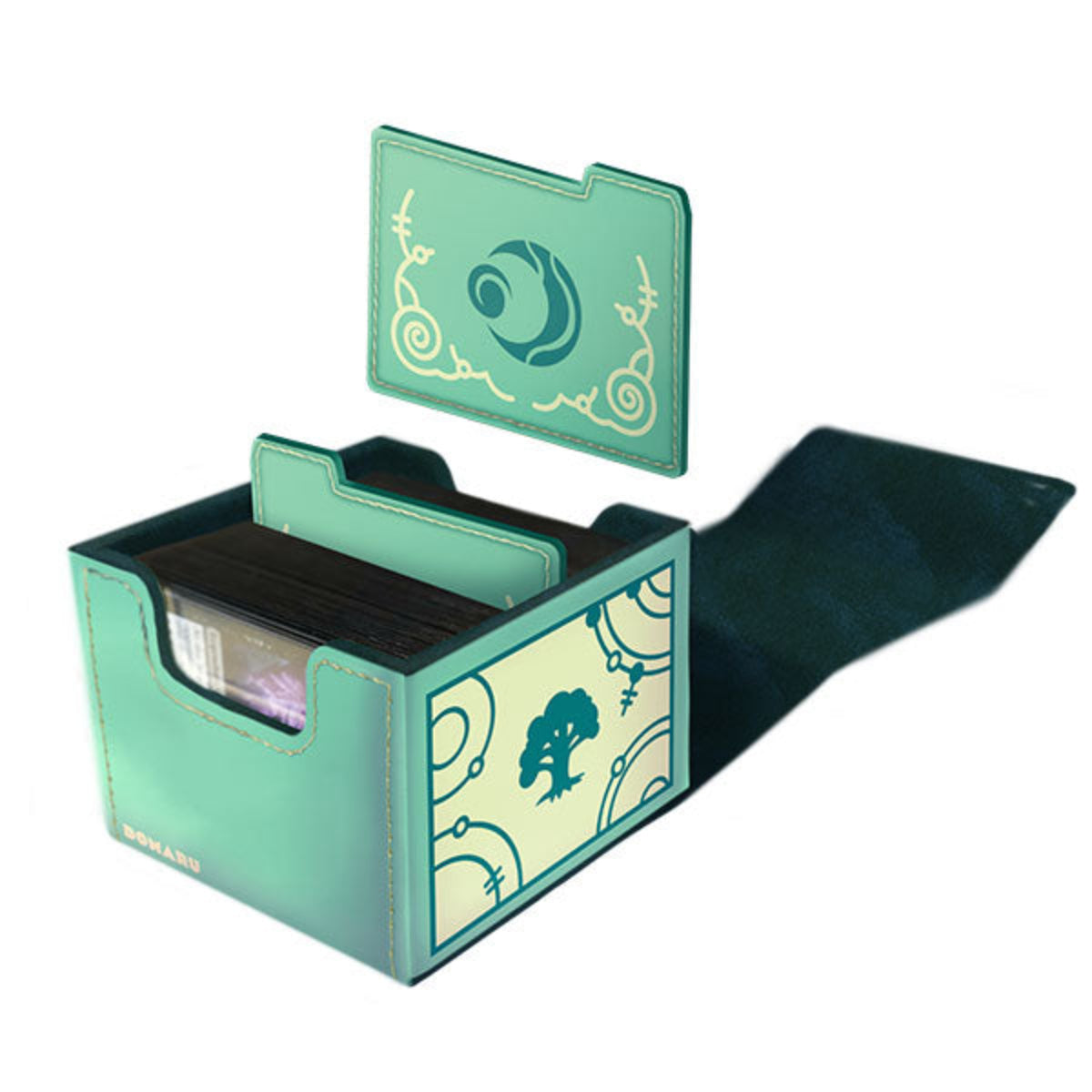 MTG Lorwyn Eclipsed Domaru 133 Deck Box - Bloomseeker Green