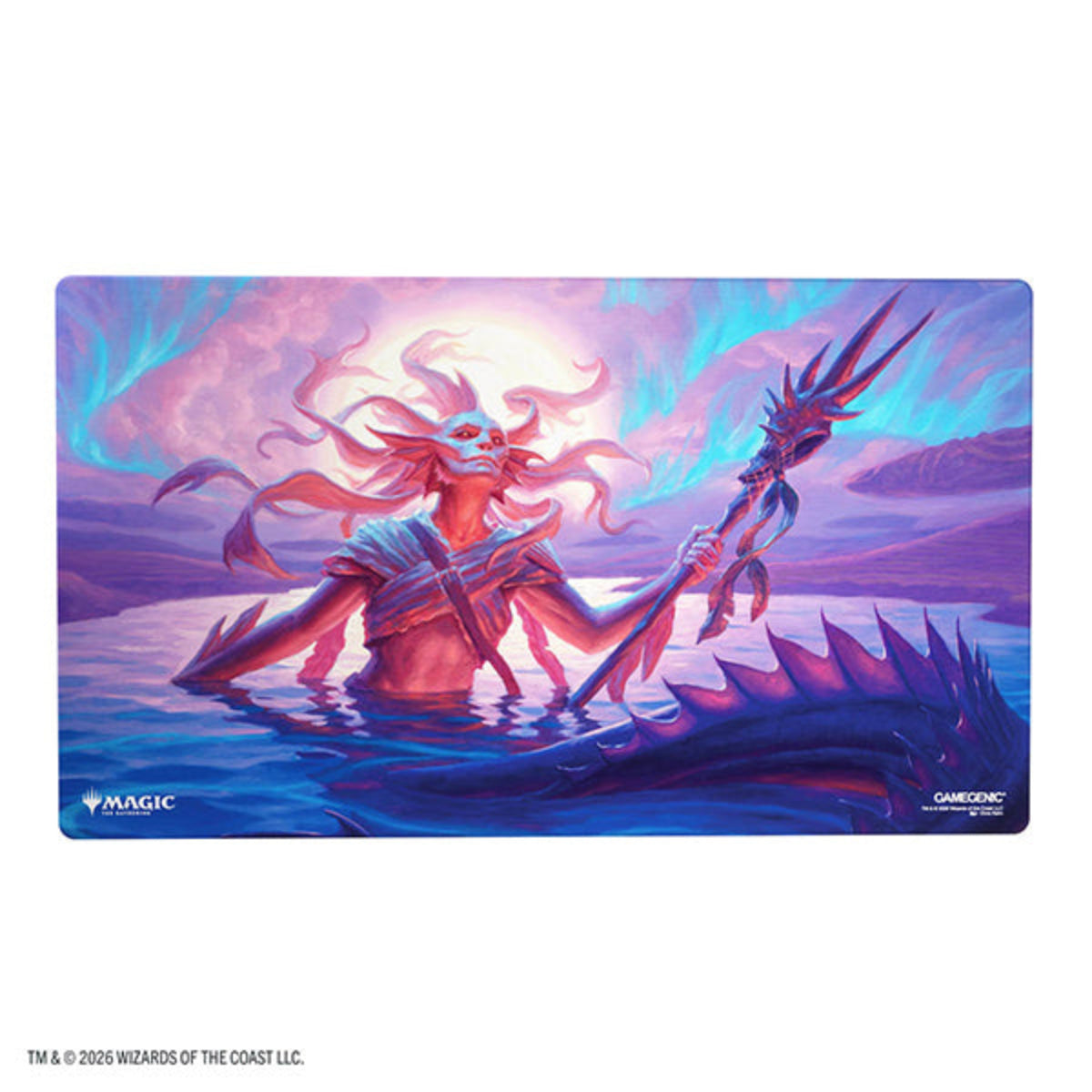 mtg card mat Gamegenic Eclipsed Merrow Shiny Playmat