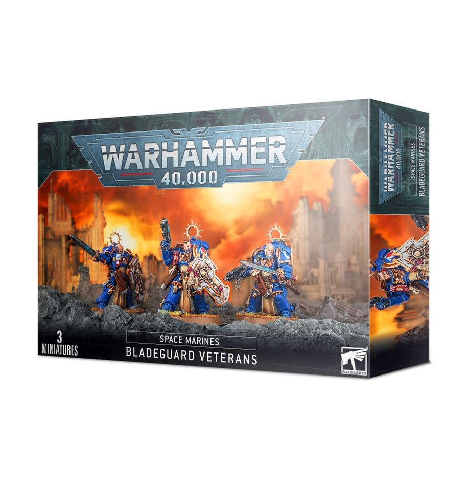 warhammer 40k space marines bladeguard veterans