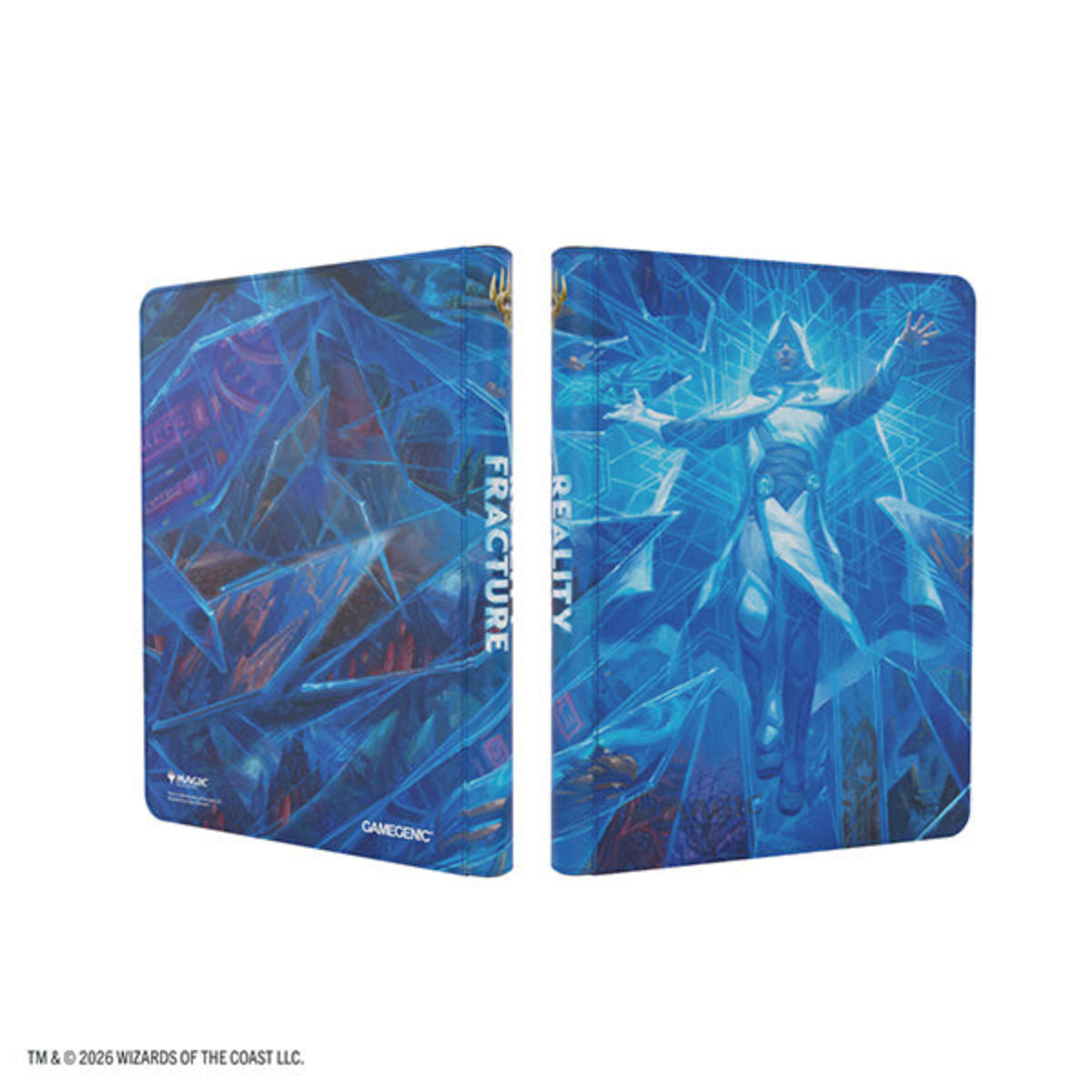 Reality Fracture Zip-Up Album 18-Pocket - Overwrite the Multiverse