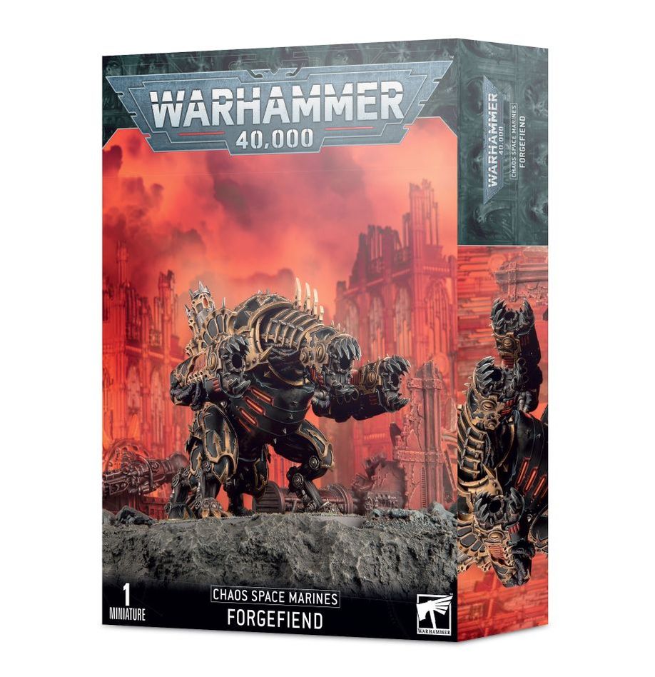 forgefiend chaos space marines warhammer 40k