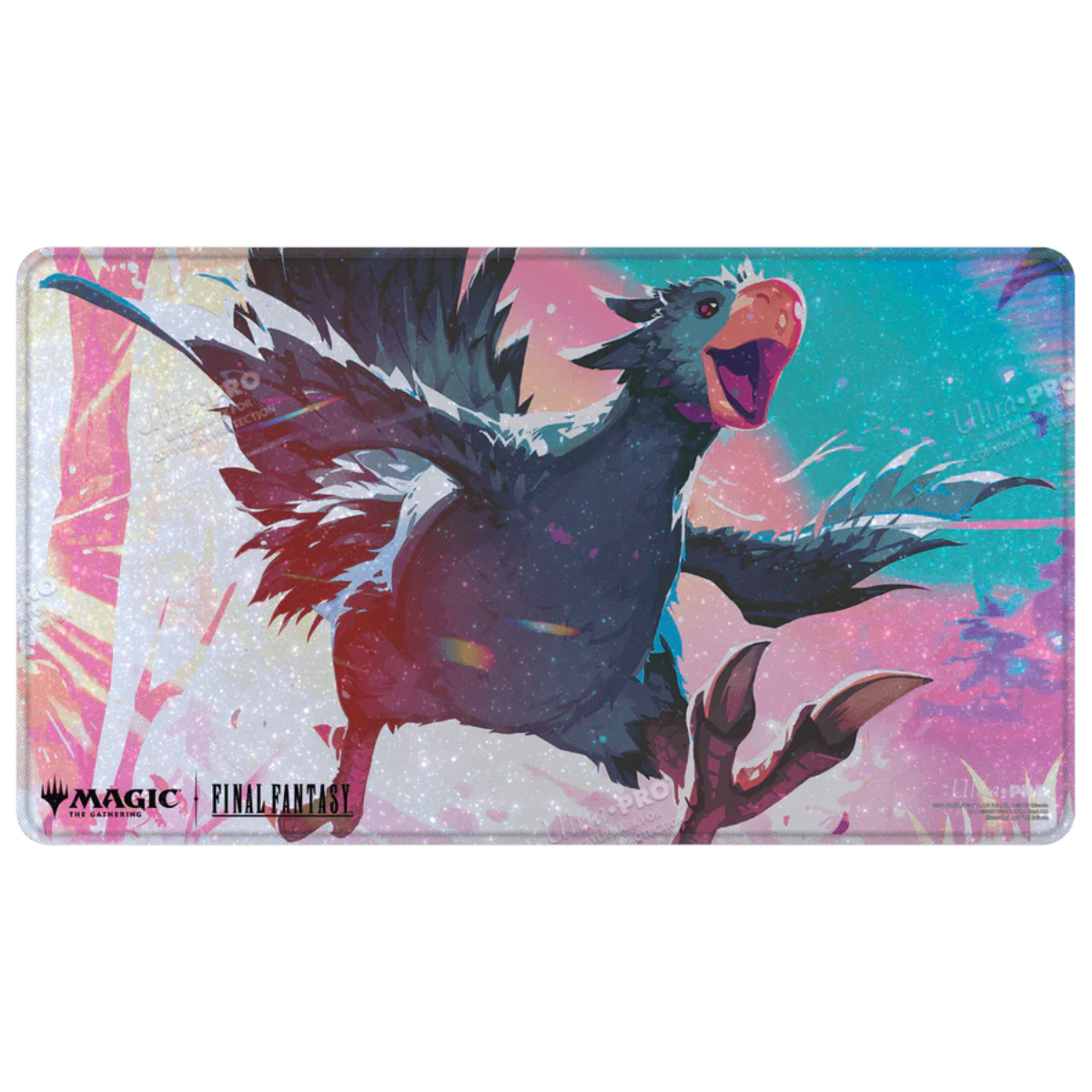 MTG Final Fantasy Traveling Chocobo Holofoil Commander Playmat MTG Final Fantasy Traveling Chocobo Holofoil Commander Playmat
