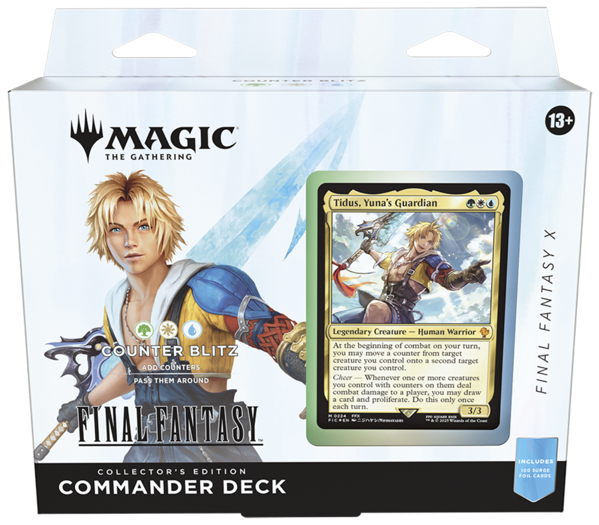 Final Fantasy Counter Blitz Collector Commander Deck