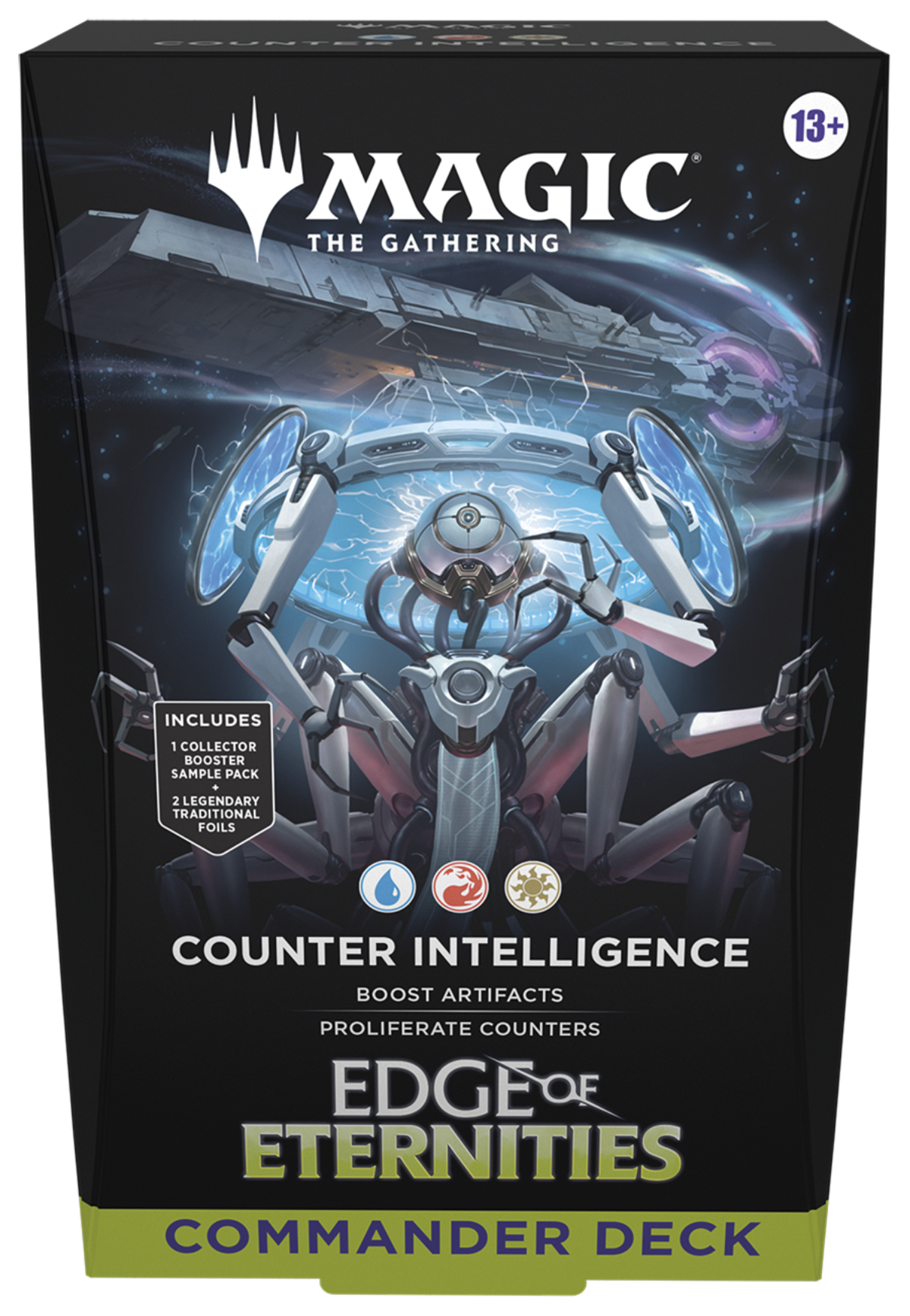 Magic the Gathering Edge of Eternities Counter Intelligence Commander Deck