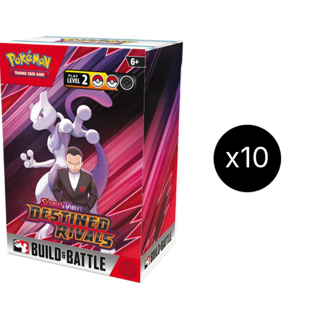 Pokemon Destined Rivals Build and Battle Box Display