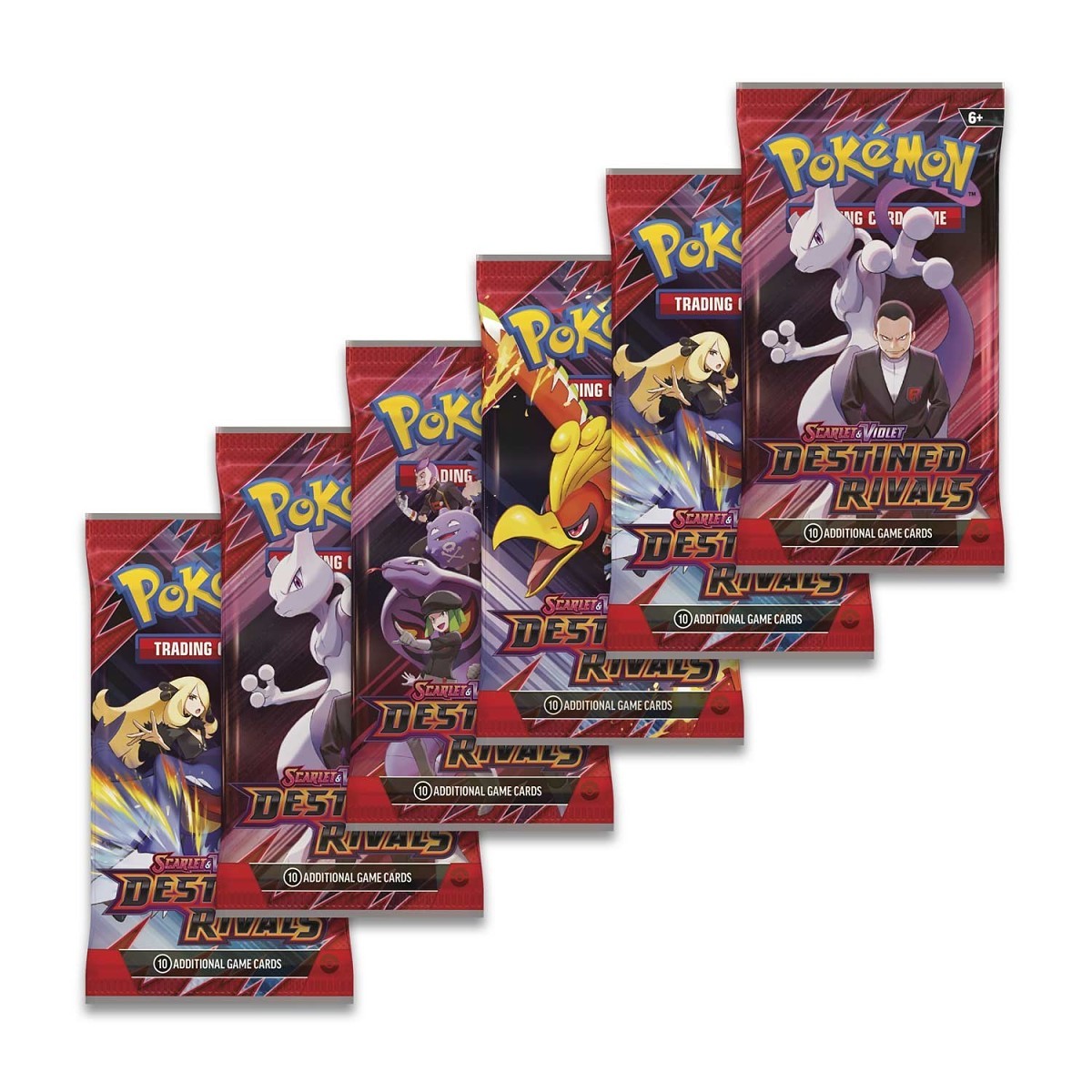 6x destined rivals booster packs bundle