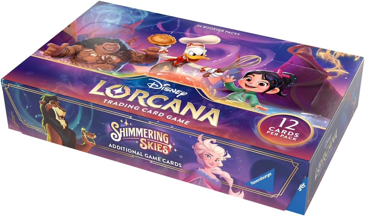 lorcana shimmering skies booster box