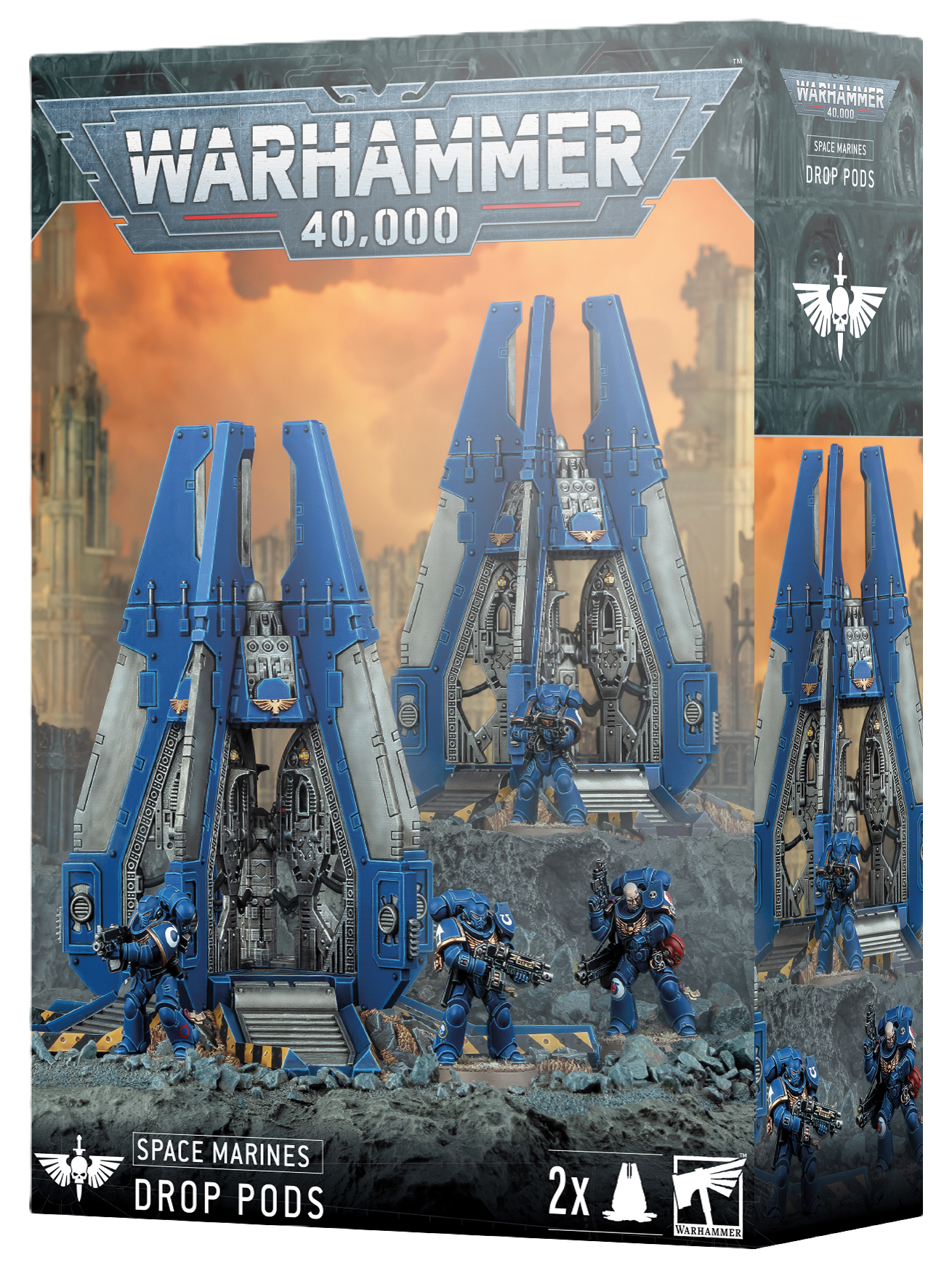 Preorder Warhammer 40K Space Marines Drop Pods