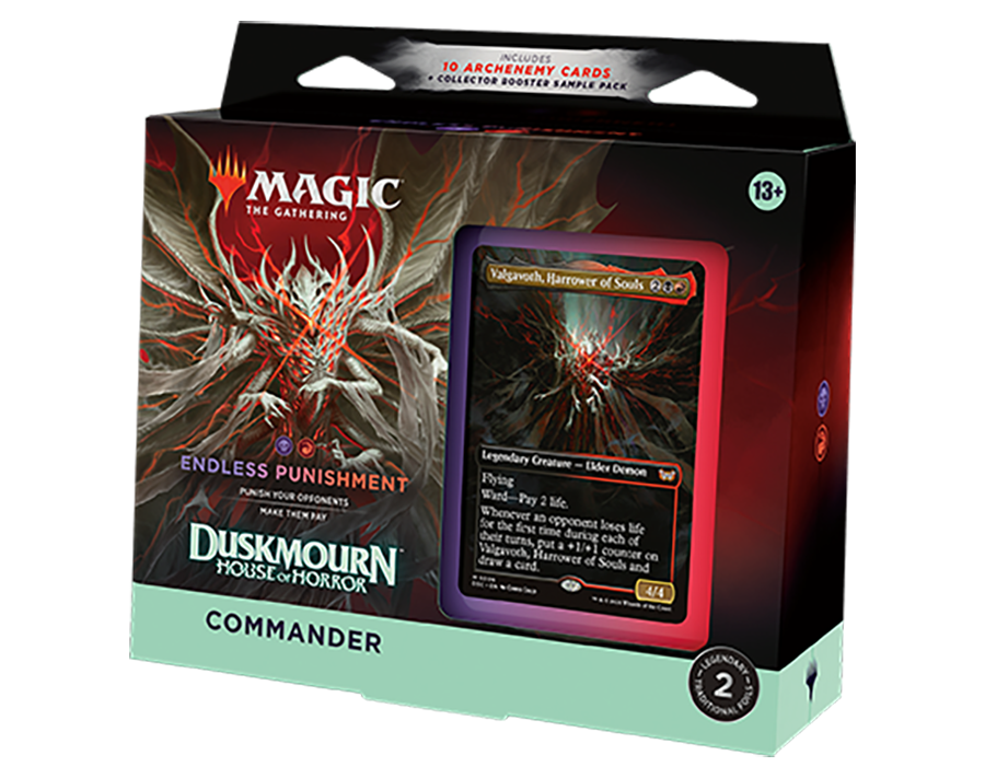 mtg duskmourn endless punishment commander deck