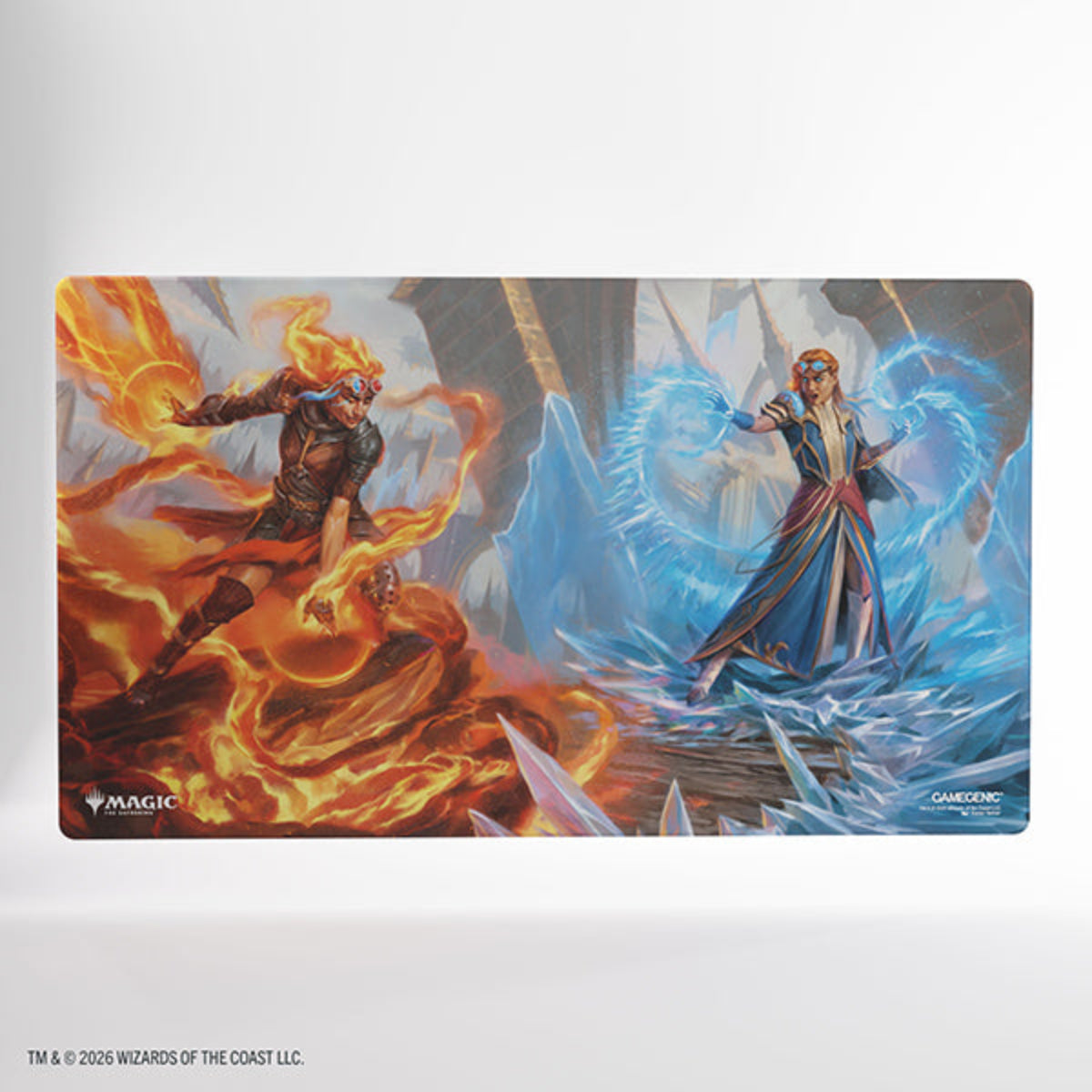 Reality Fracture Shiny Playmat - Chandra, Chill of Compliance