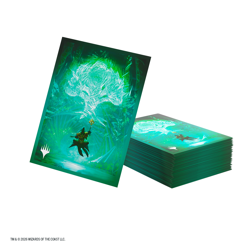 Magic: The Gathering Secrets of Strixhaven Premium Art Sleeves Forest