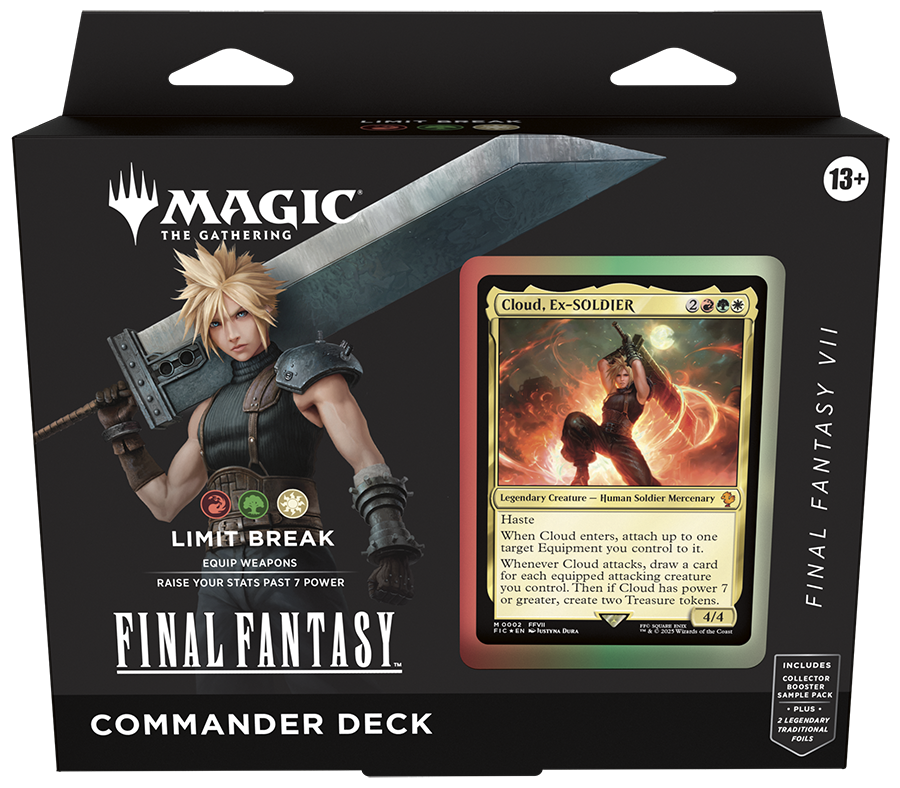 Magic The Gathering - Final Fantasy Commander Deck Magic The Gathering - Final Fantasy Commander Deck