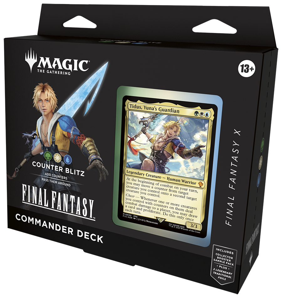 Final Fantasy X Counter Blitz Commander Deck