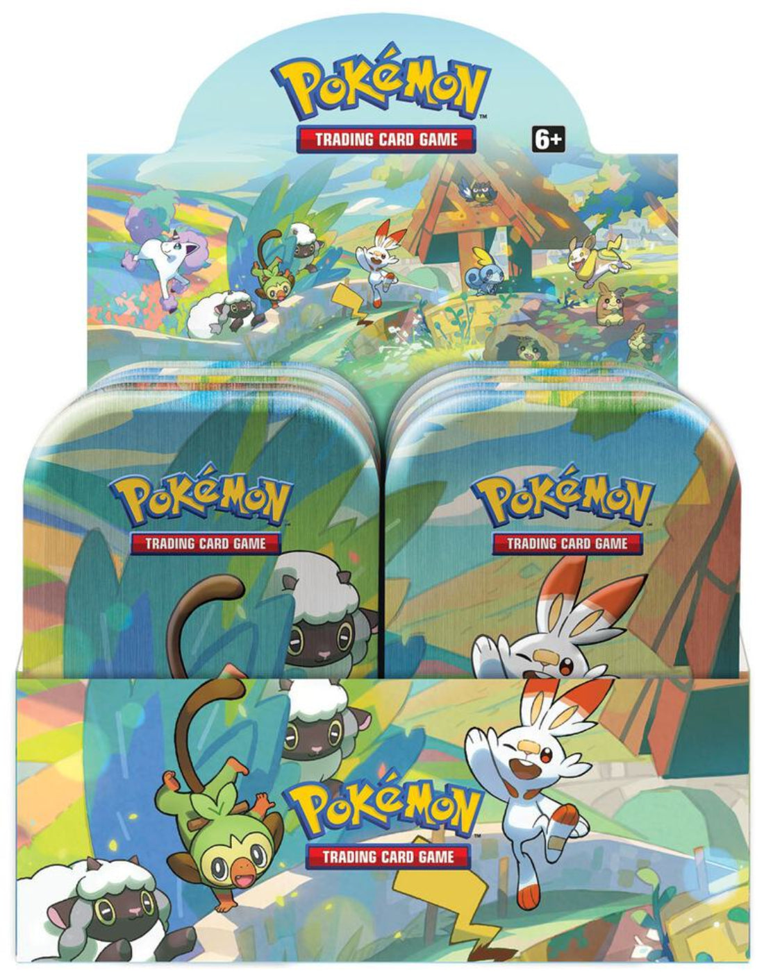 Buy Pokemon Galar Pals Mini Tins Display