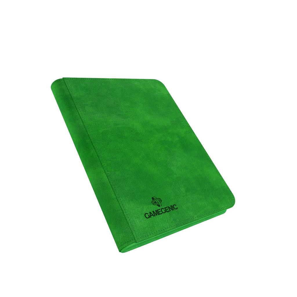 Gamegenic Zip-Up Album 8-Pocket 160 Card Binder - Green