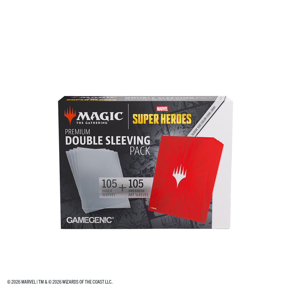 Gamegenic Premium Double Sleeving Pack: Marvel Super Heroes