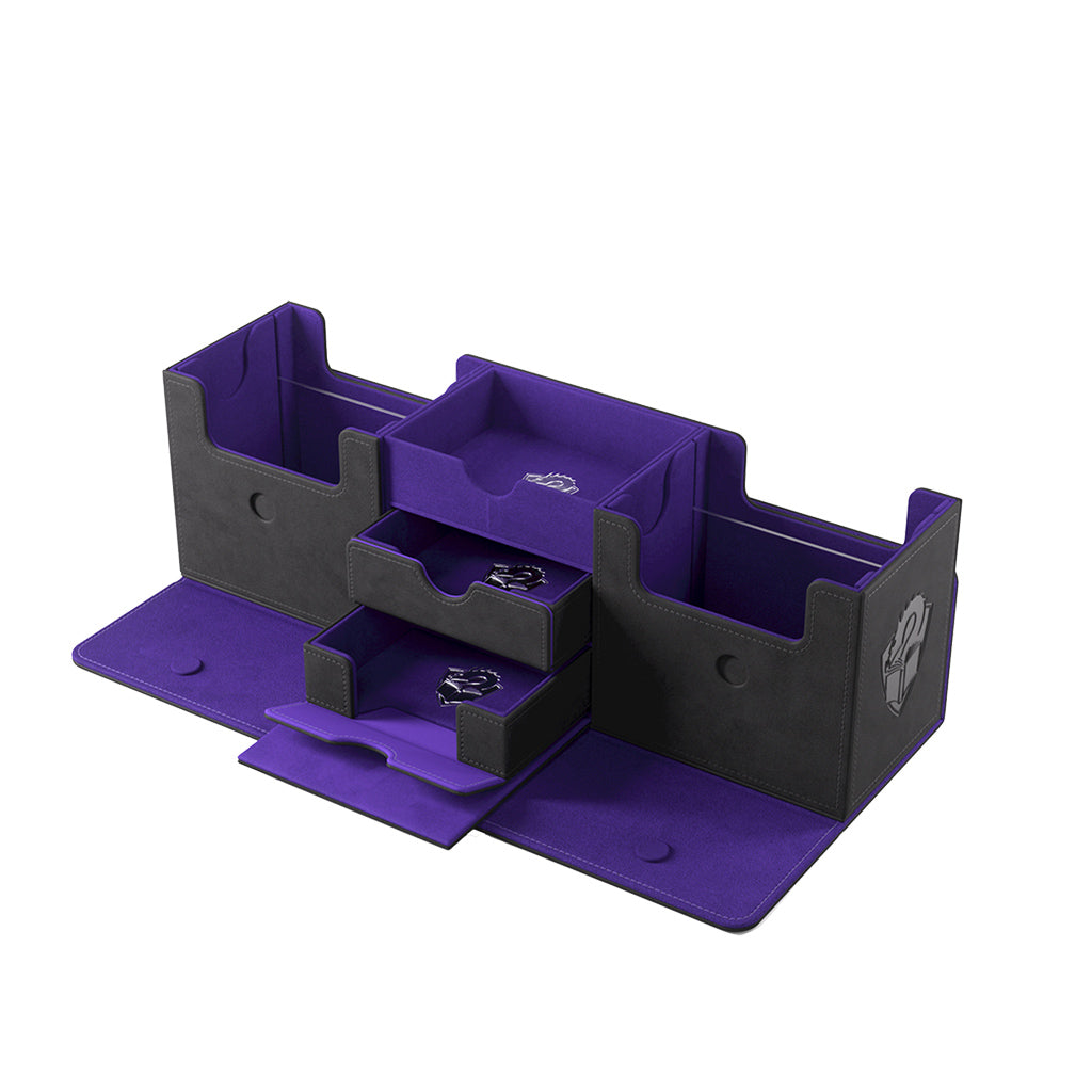 Gamegenic The Academic 266+ XL Black/Purple Deck Box
