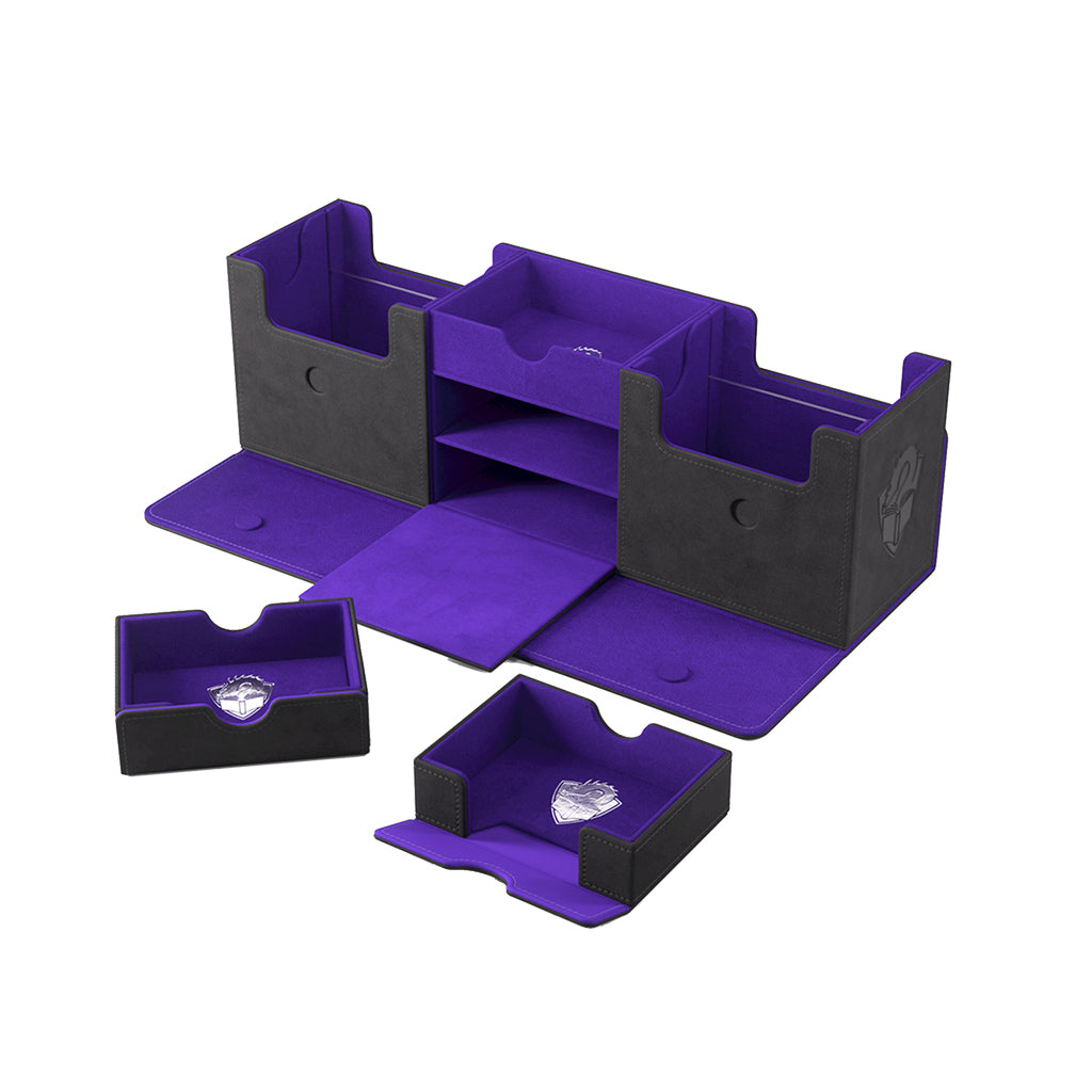 Gamegenic The Academic 266+ XL Black/Purple Deck Box