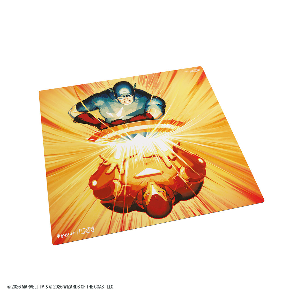 Marvel Super Heroes Prime 2-Player Playmat - Iron Man/Captain America