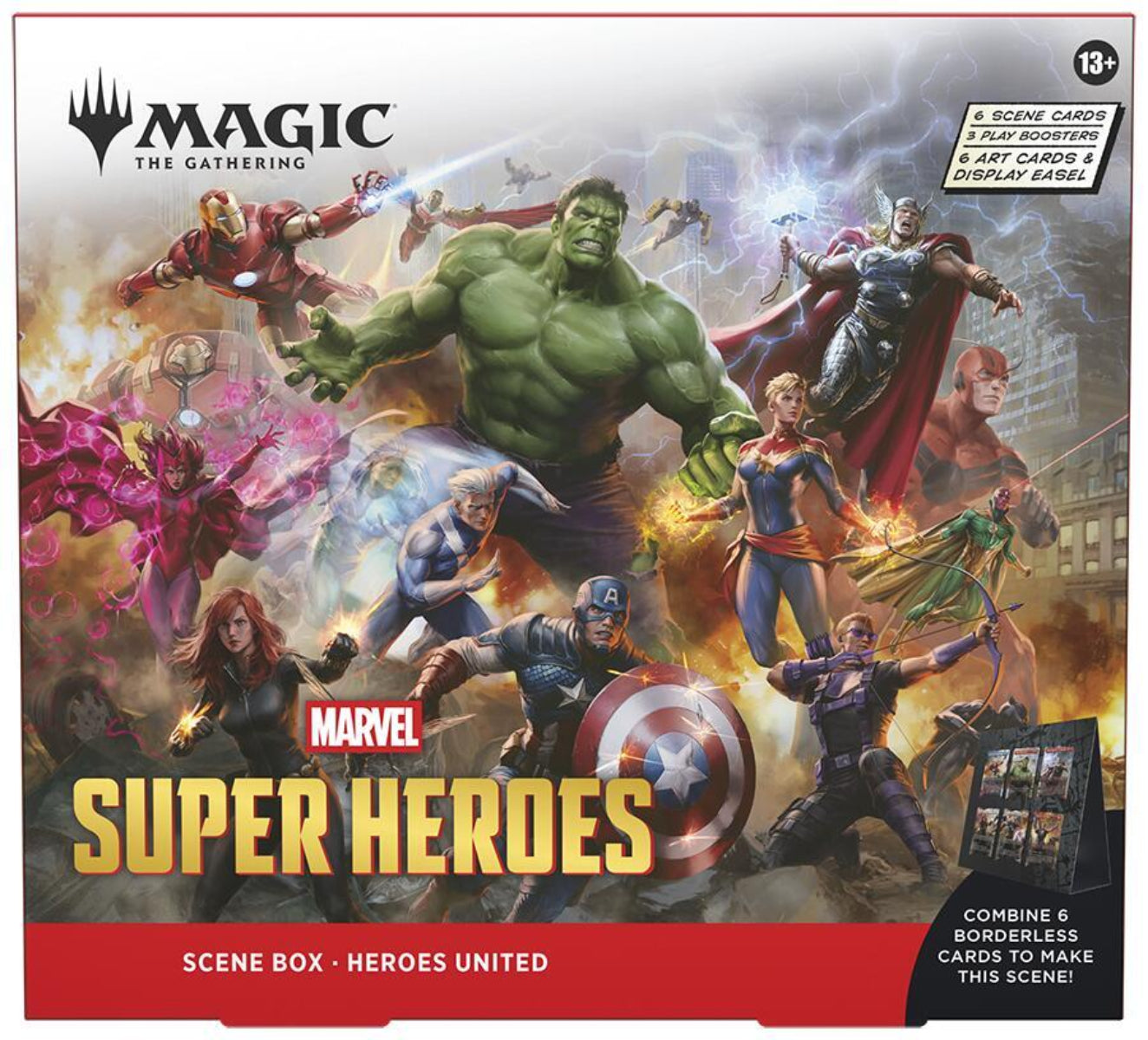 Marvel Super Heroes Heroes United Scene Box