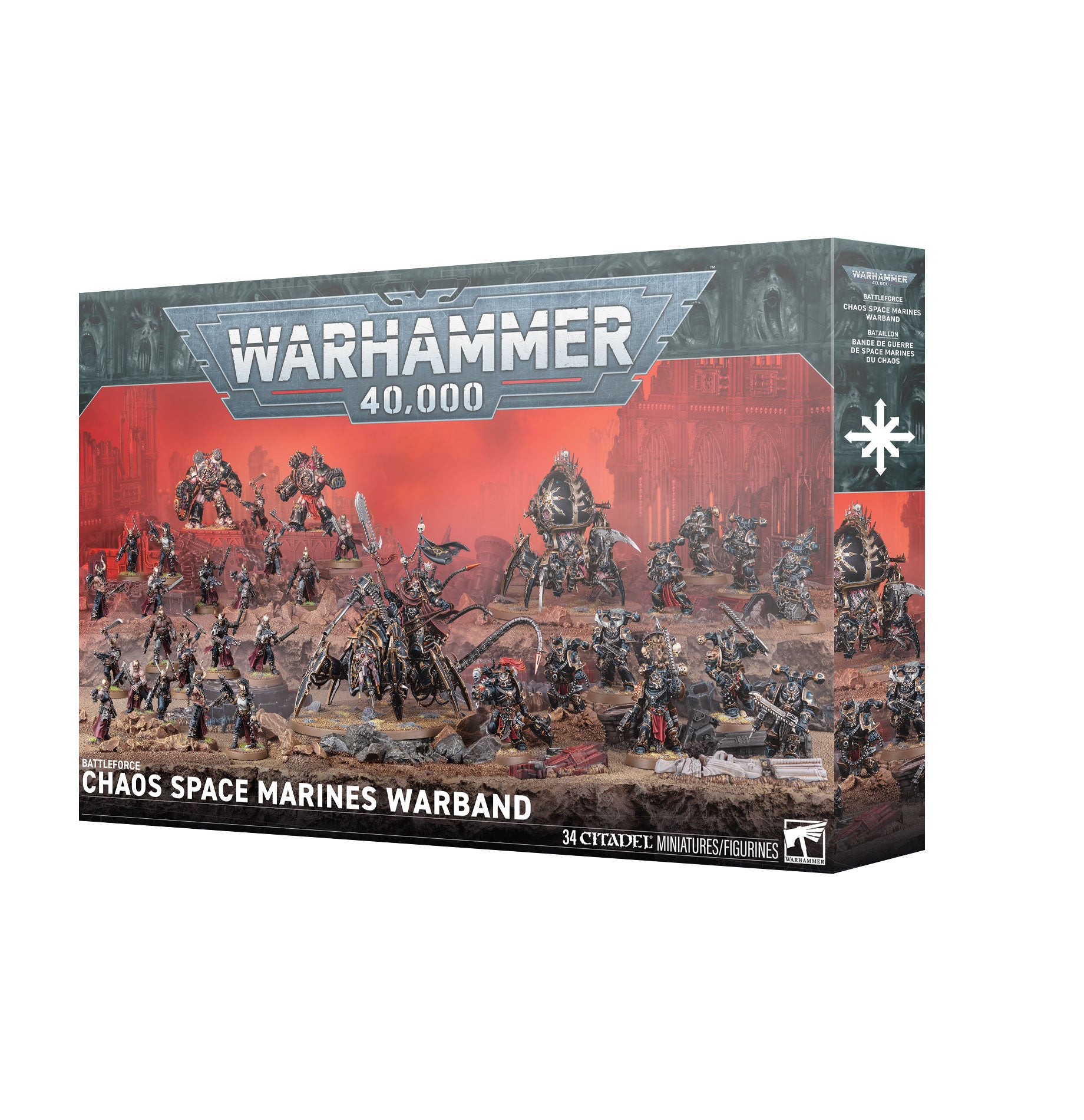 Warhammer 40k Chaos Space Marines Warband Battleforce - Preorder