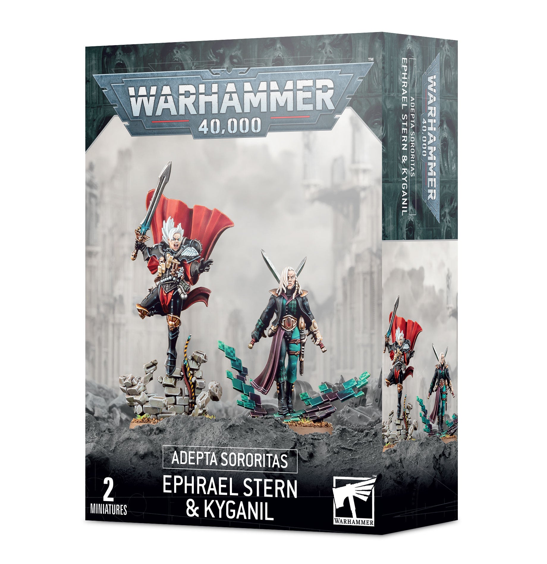 Warhammer 40K Adepta Sororitas Ephrael Stern and Kyganil