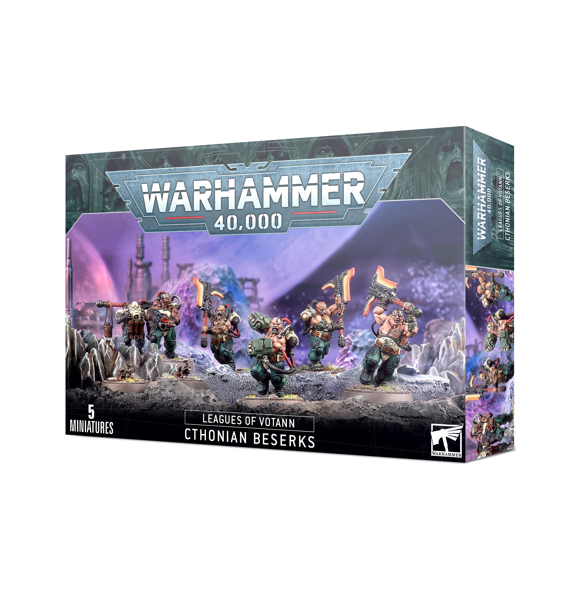 Warhammer 40K Leagues of Votann Cthonian Beserks