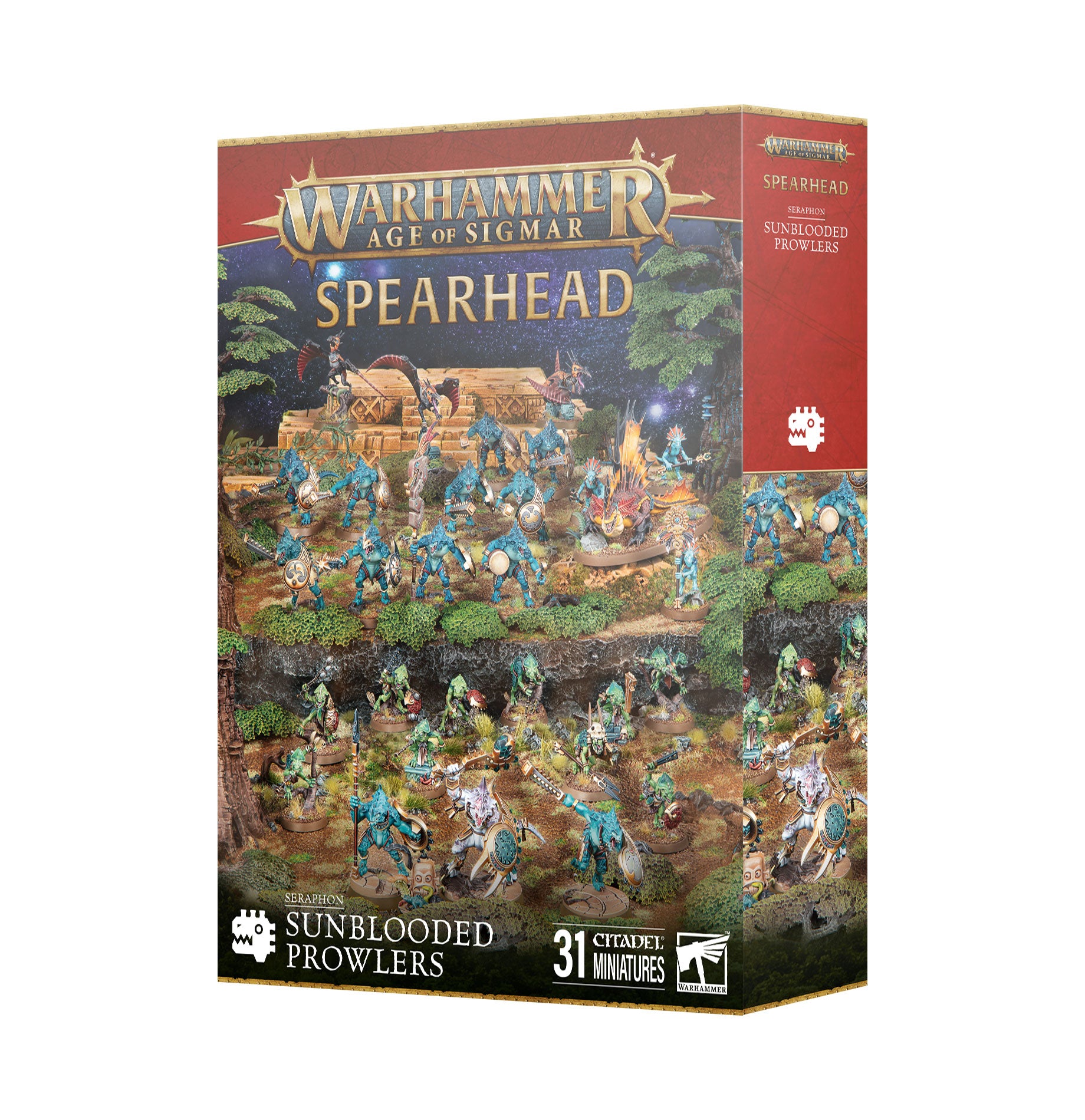buy spearhead seraphon sunblooded prowlers miniatures warhammer aos