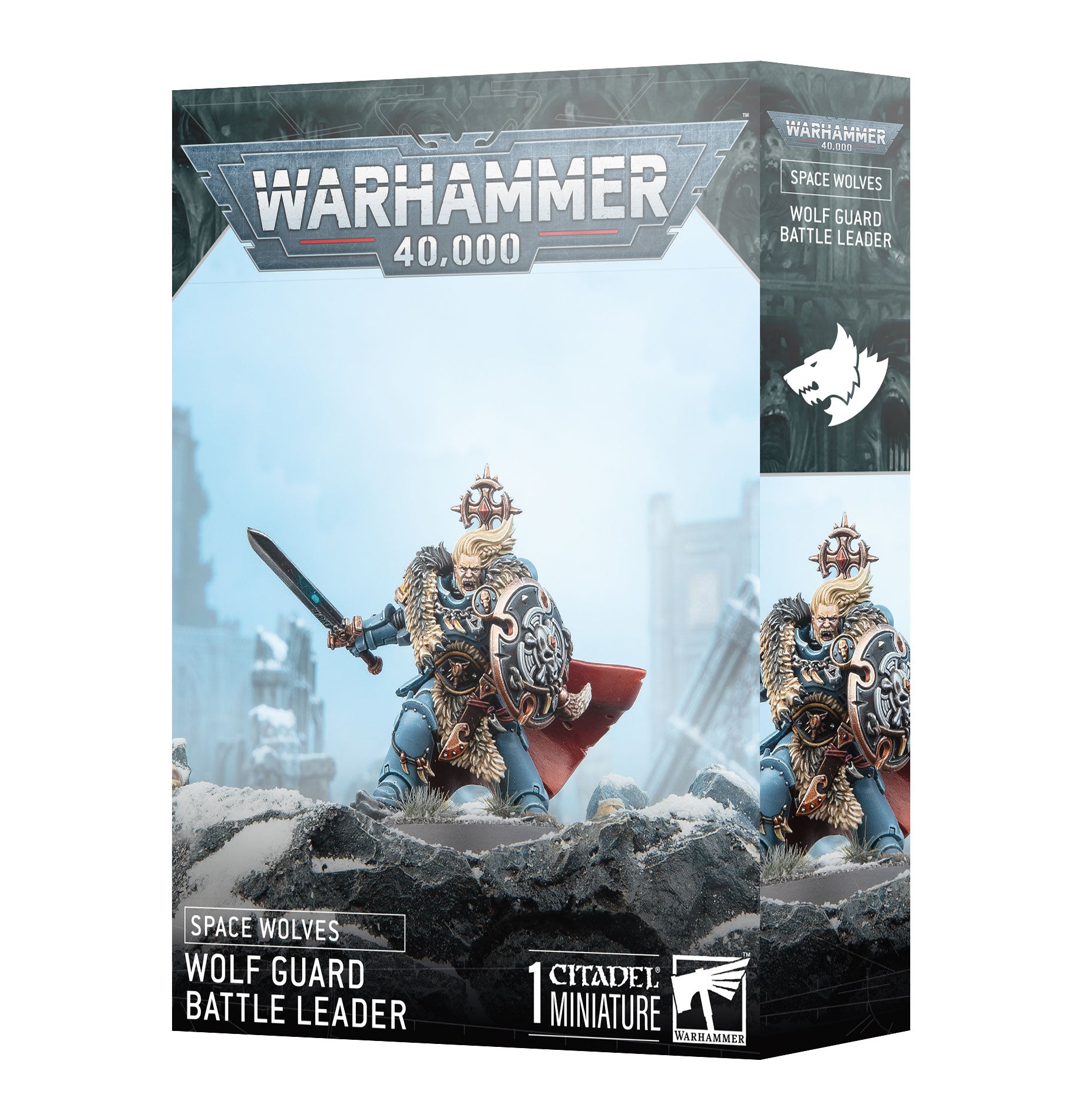 Preorder Warhammer 40,000: Space Wolves: Wolf Guard Battle Leader