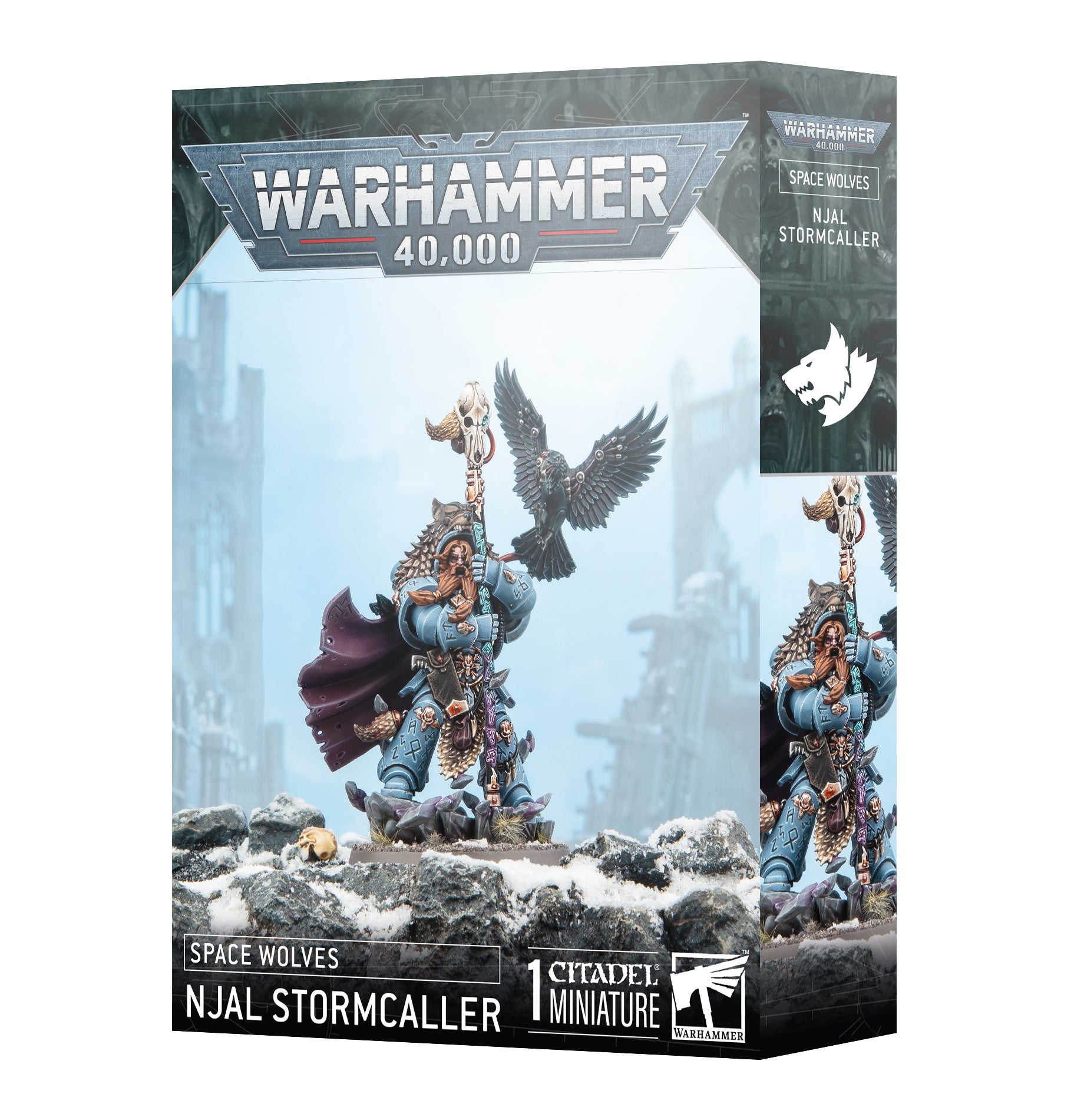 Preorder Warhammer 40K Space Wolves Njal Stormcaller