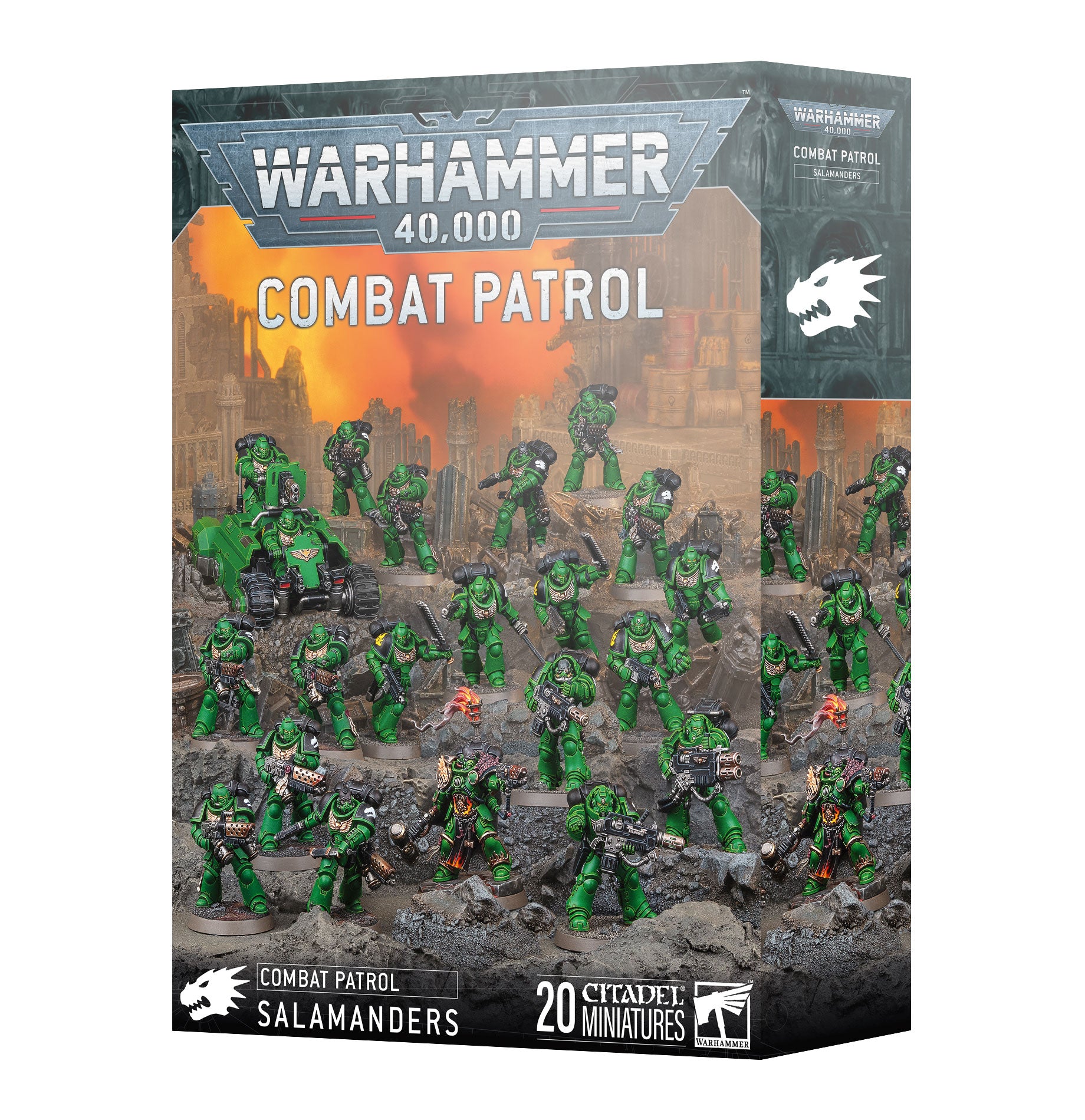Preorder Warhammer 40K Combat Patrol Salamanders