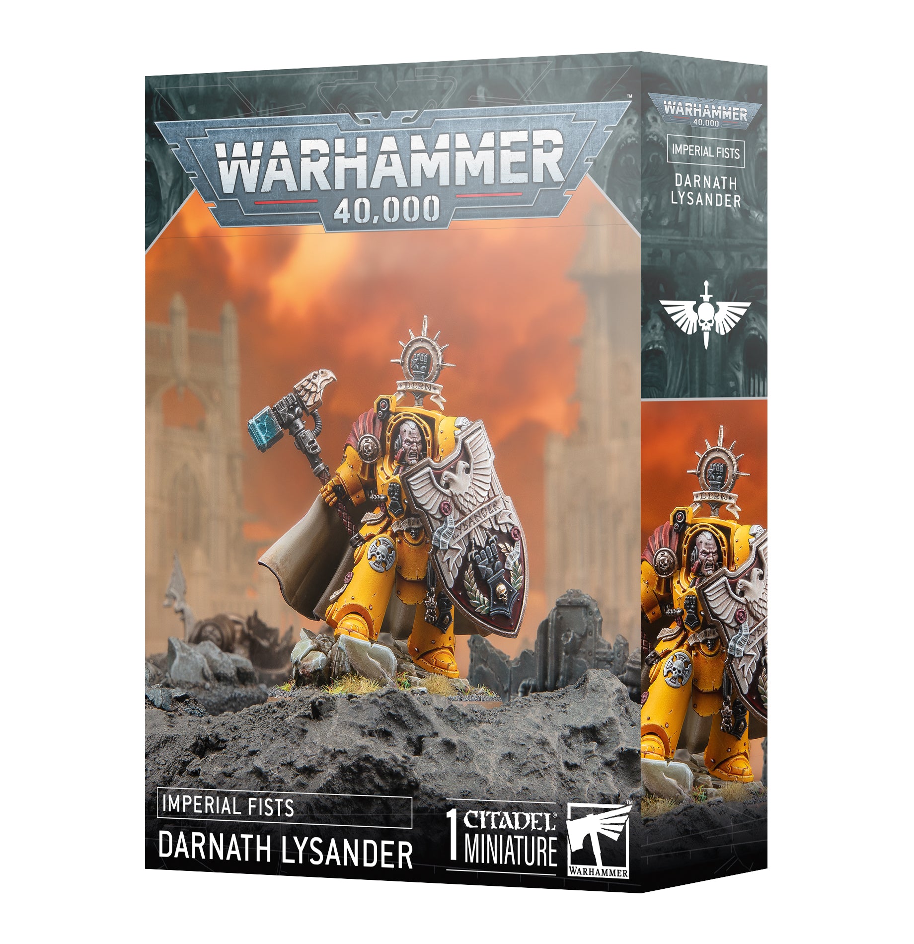 Warhammer 40K Imperial Fists Darnath Lysander - Preorder
