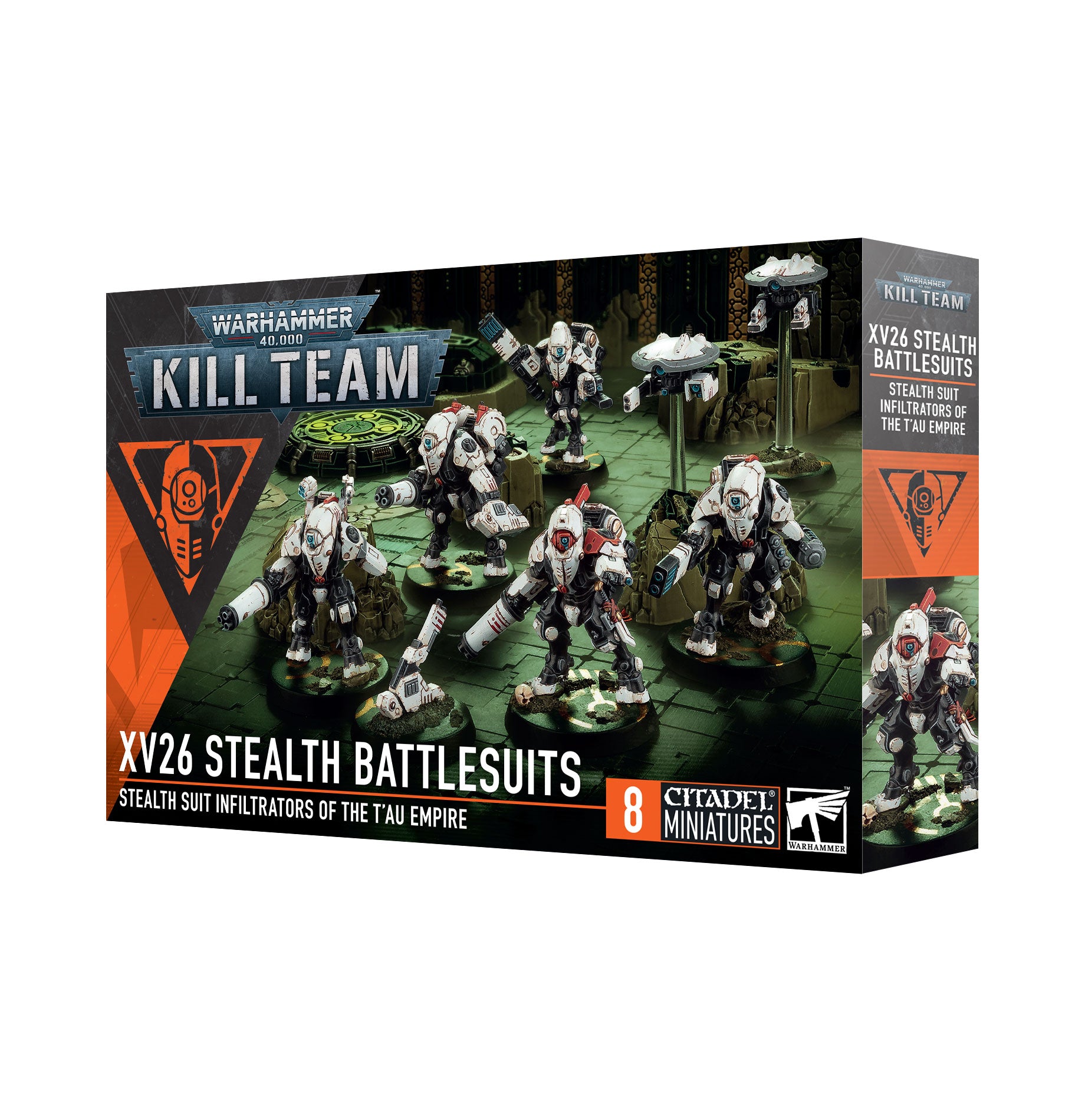 Warhammer 40k Kill Team Tau Empire XV26 Stealth Battlesuits