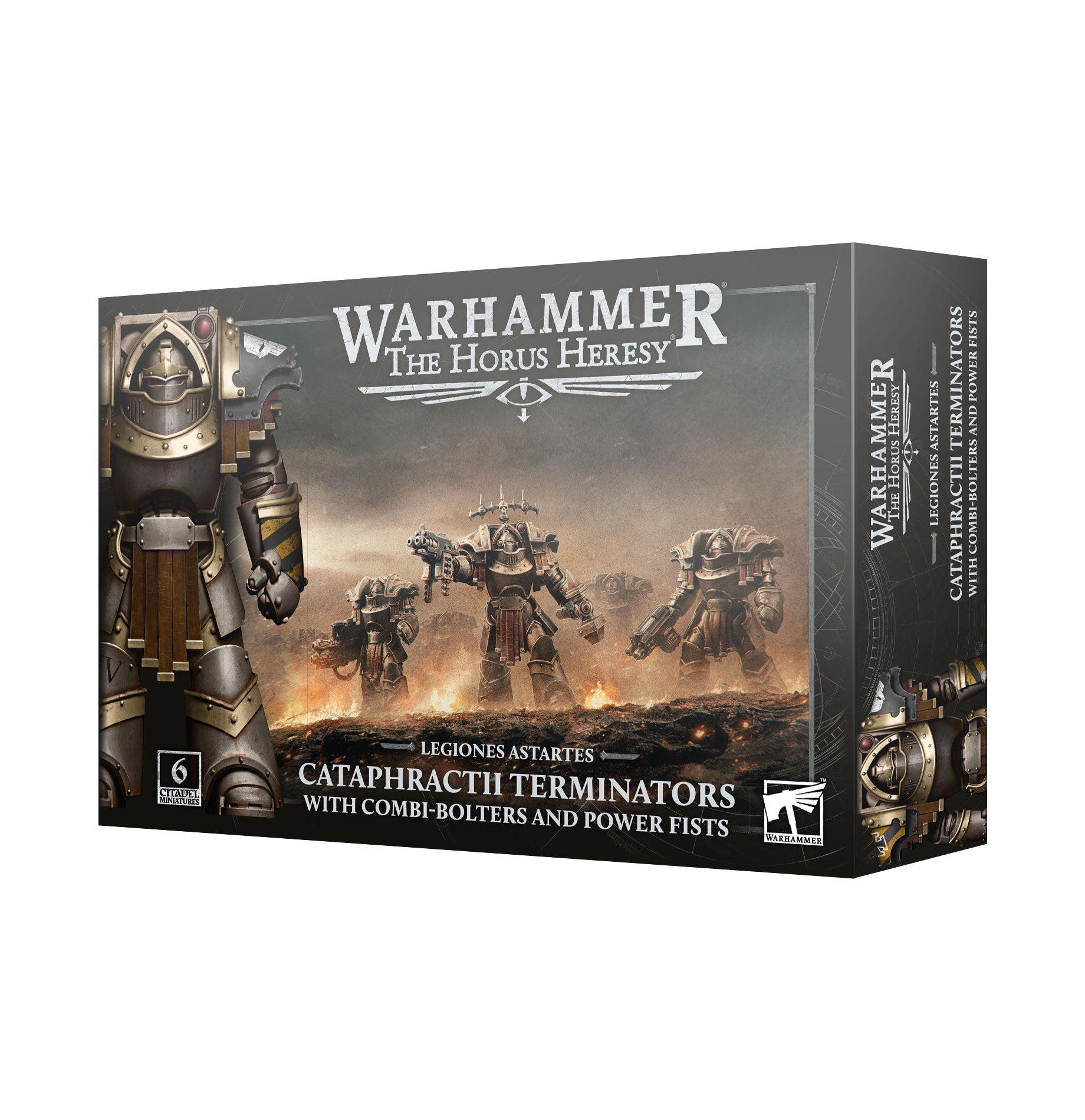 Warhammer Horus Heresy Legion Astartes Cataphractii Terminators Power Fists - Preorder