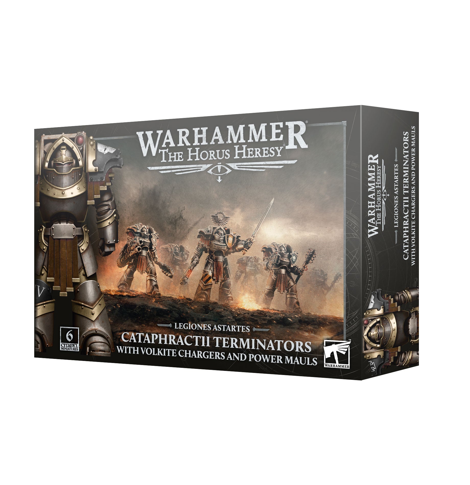 Warhammer Horus Heresy Legion Astartes Cataphractii Terminators Power Mauls - Preorder