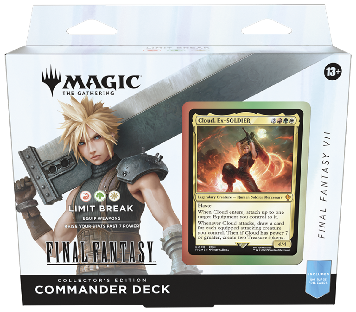 Final Fantasy Limit Break Collector Commander Deck