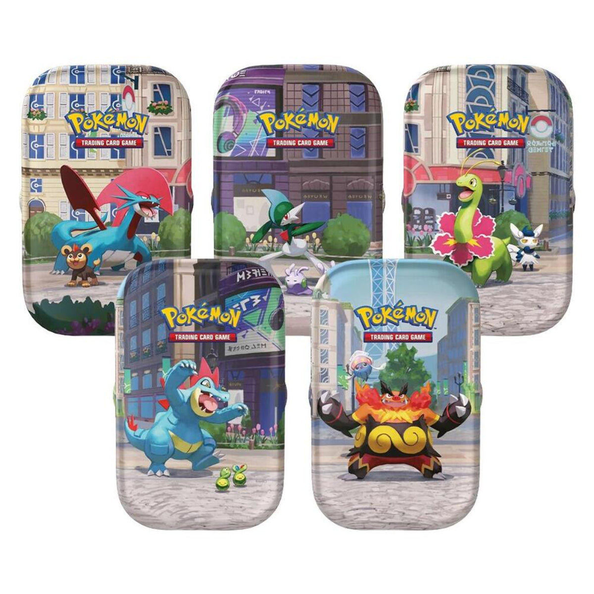 pokemon card mini tins Lumiose City Mini Tin (Set of 5)
