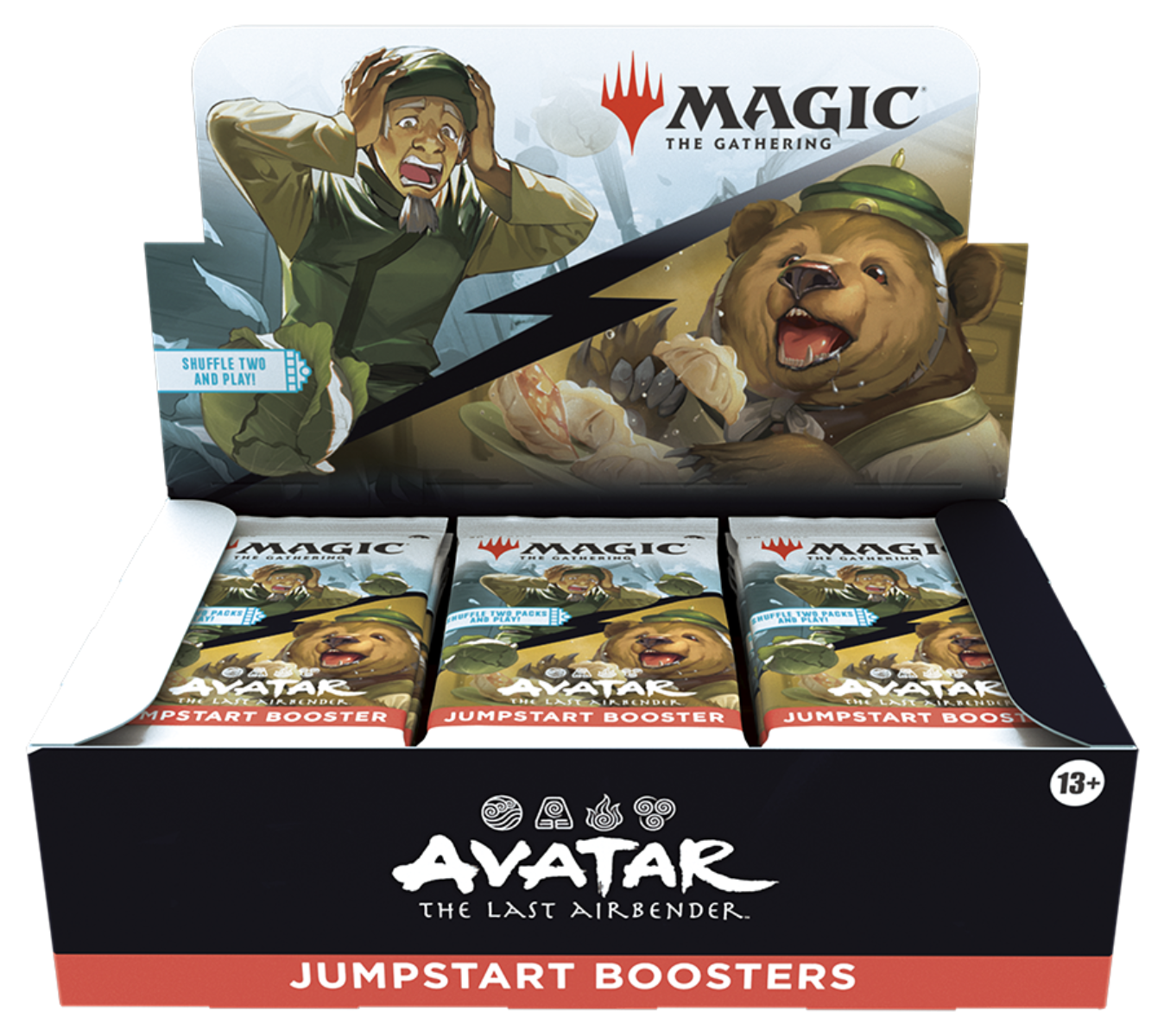 Avatar The Last Airbender Jumpstart Booster Display - Preorder