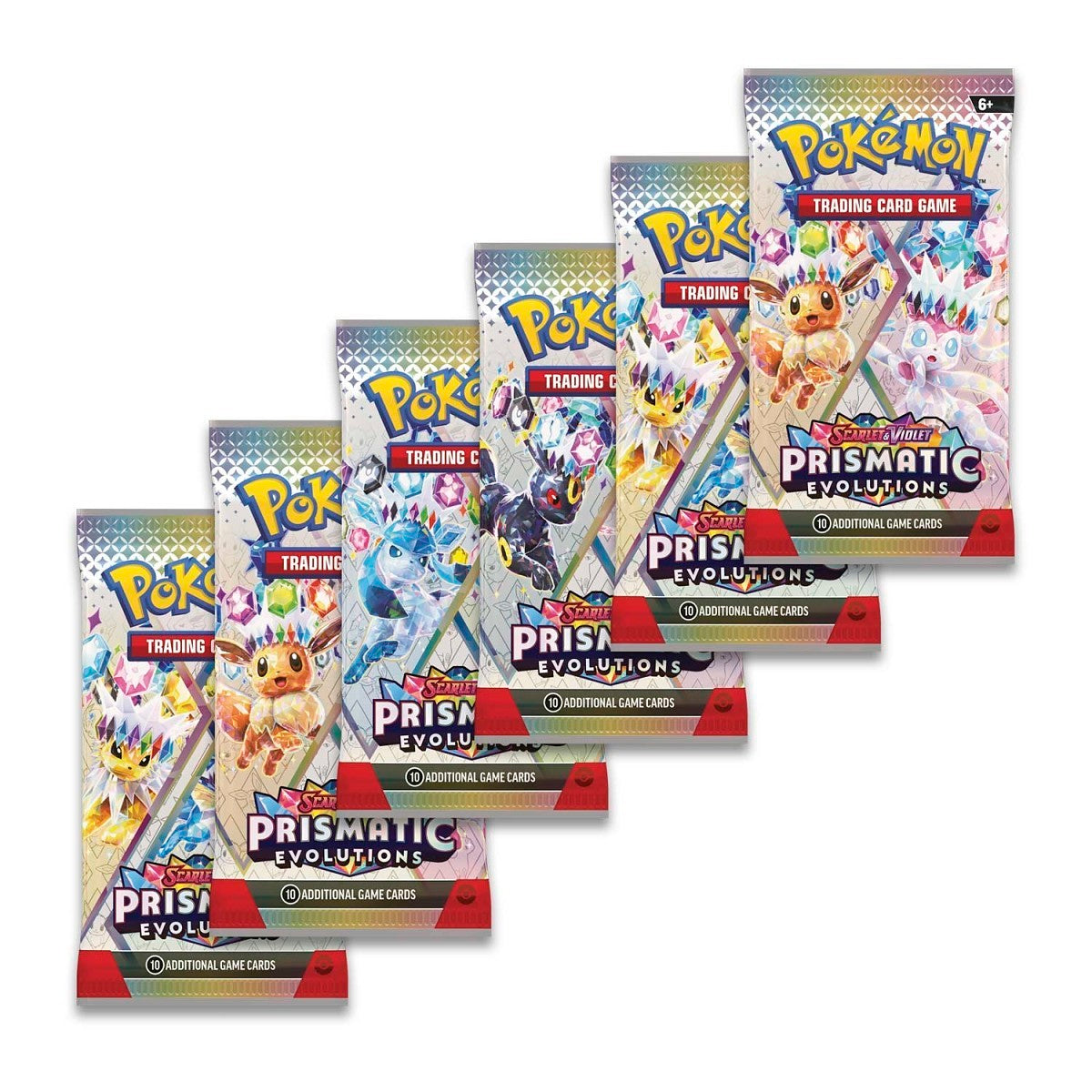 prismatic evolutions booster pack bundle