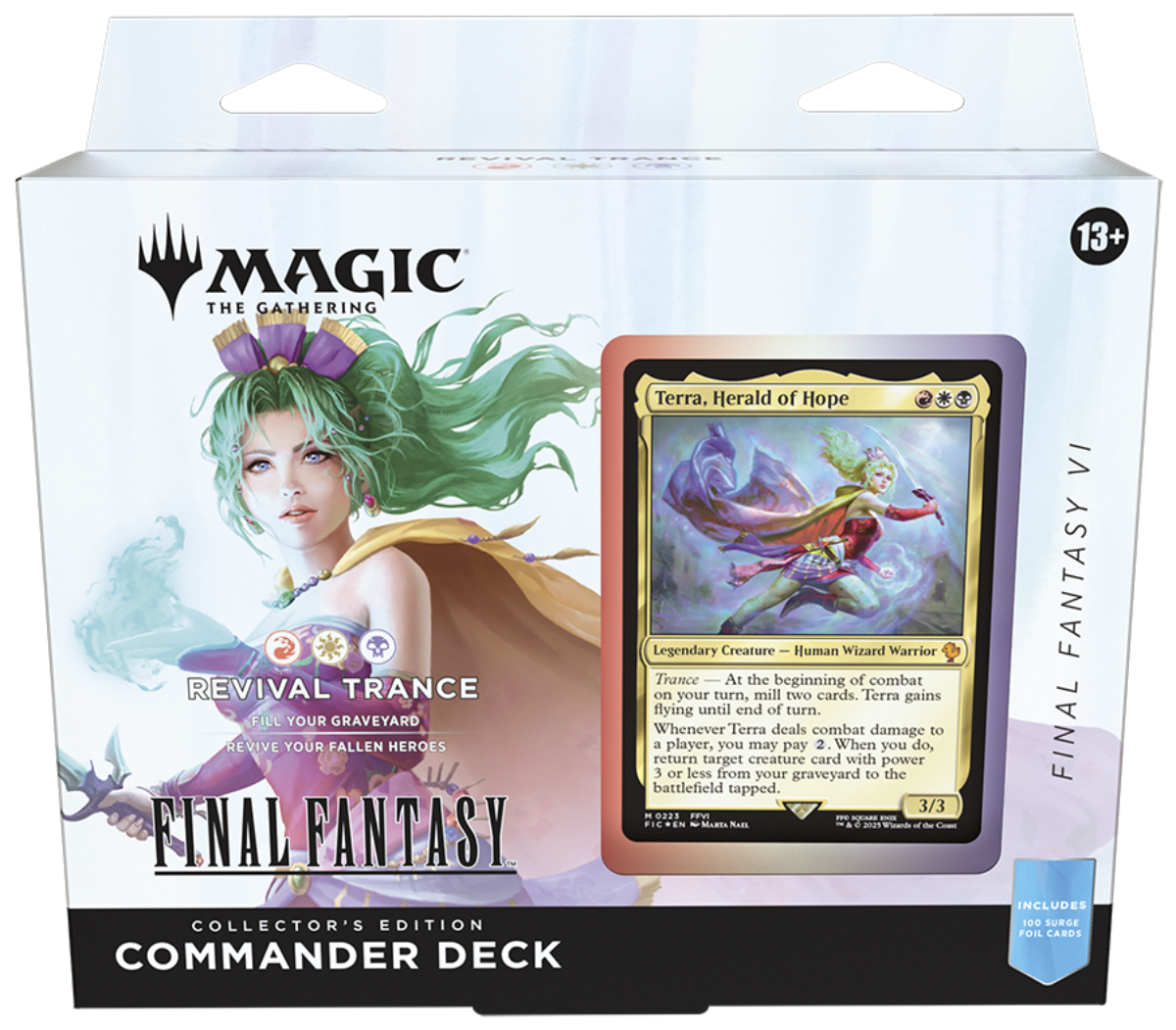 Final Fantasy Revival Trance Collector Commander Deck