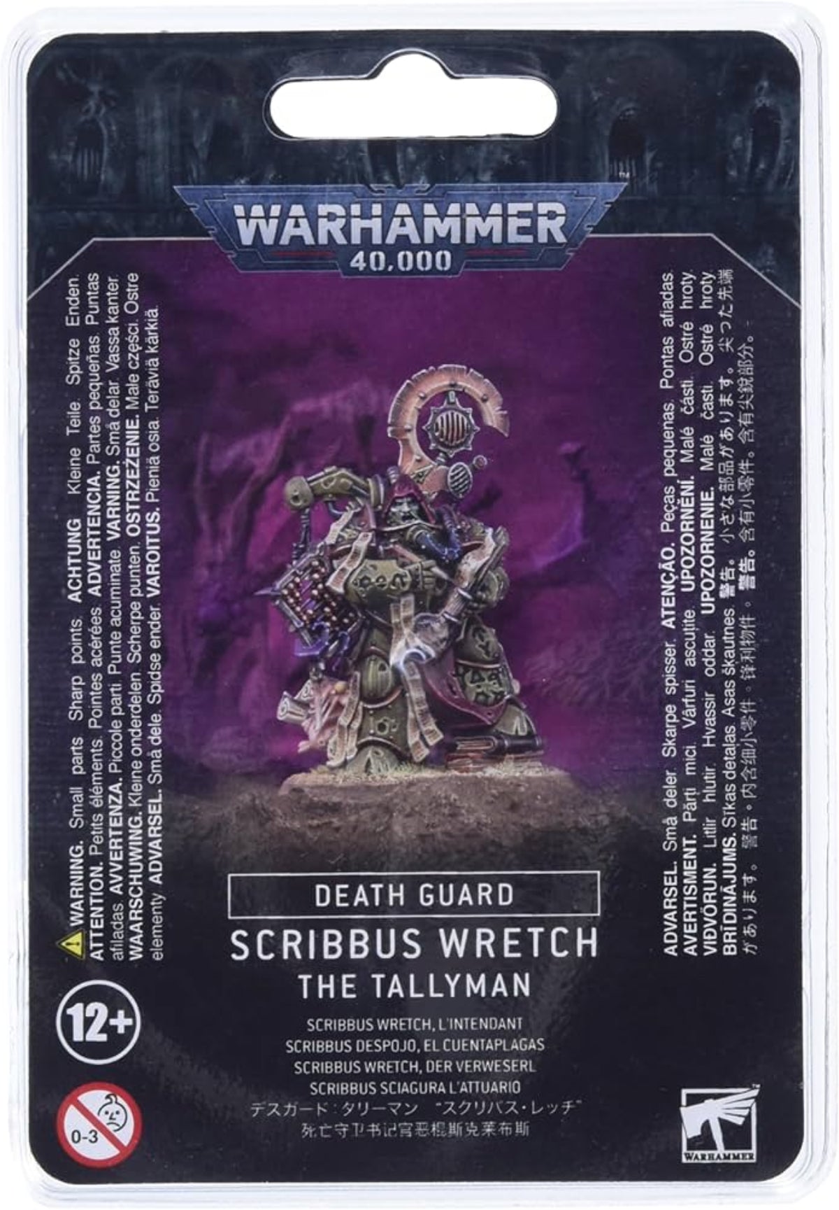Warhammer 40K Death Guard Scribus Wretch the Tallyman
