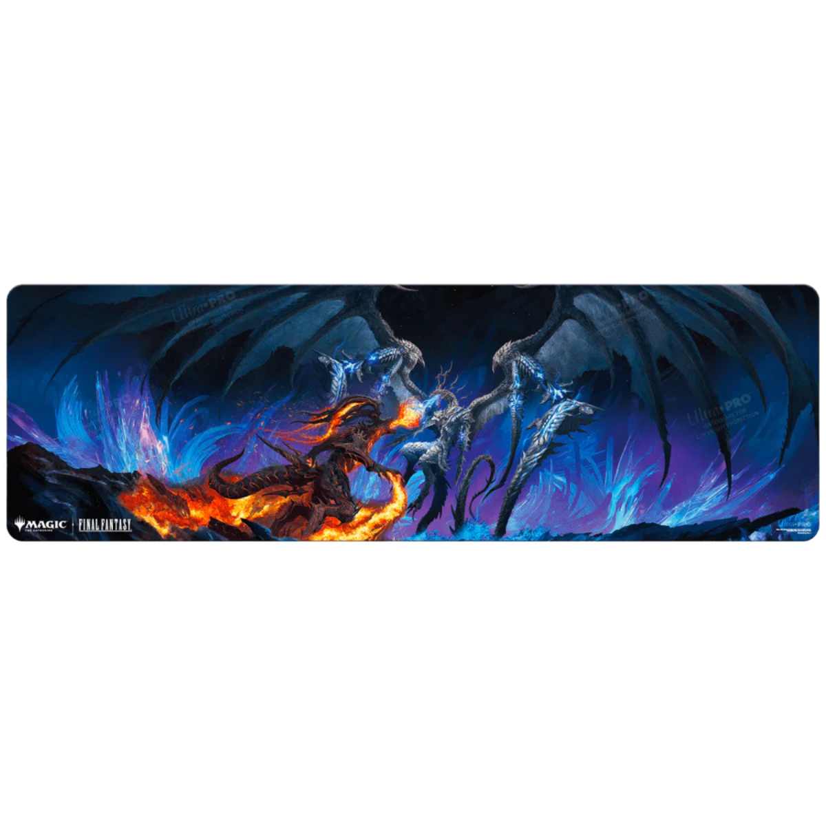 Final Fantasy 8FT Table Playmat - Bahamut and Ifrit