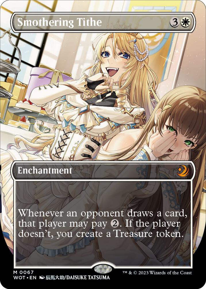 Smothering Tithe Anime Borderless Foil - Near Mint