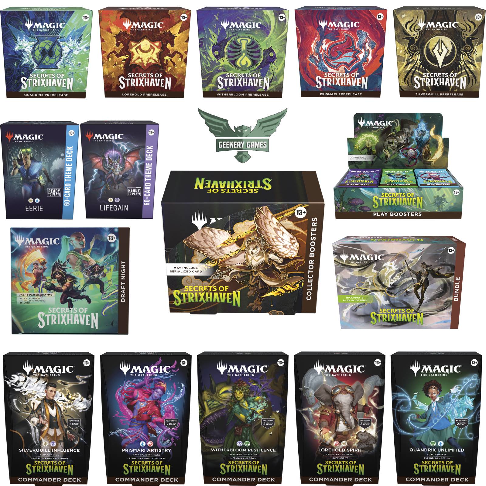 Secrets of Strixhaven Elite Bundle - Preorder