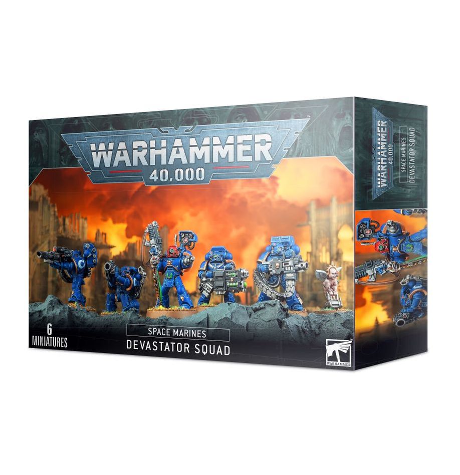 space marines devastator squad warhammer 40k